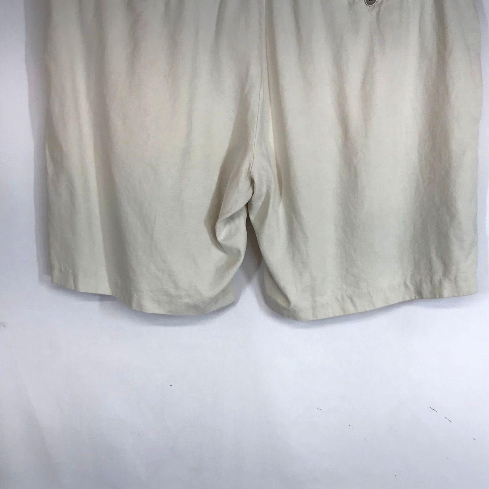 Tommy Bahama Tommy Bahama Mens Silk Shorts Size 40 Khaki Flat Front Casual Beach Vacation Size US 40 / EU 56 - 6 Thumbnail