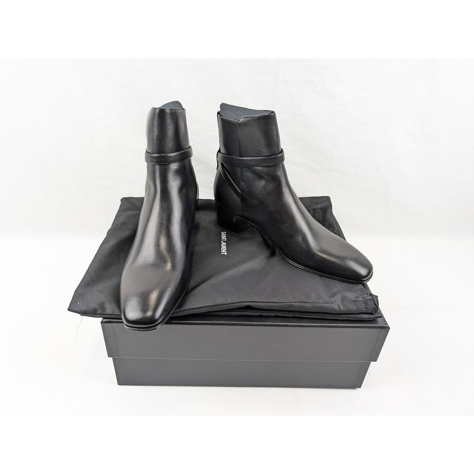 Saint Laurent Paris o1rshd1 Terry 45 Jodhpur Boots in Nero 41 Size US 8 / EU 41 - 17 Thumbnail