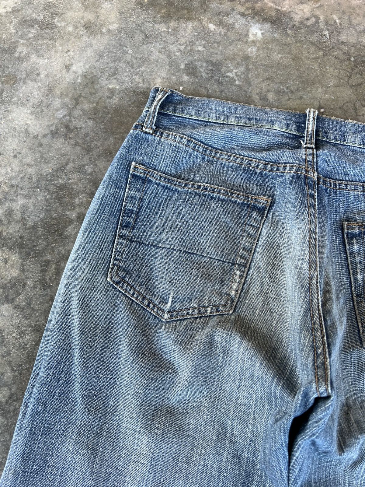 Abercrombie & Fitch Vintage Flare Abercrombie & Fitch Distress Jean Size US 32 / EU 48 - 19 Thumbnail