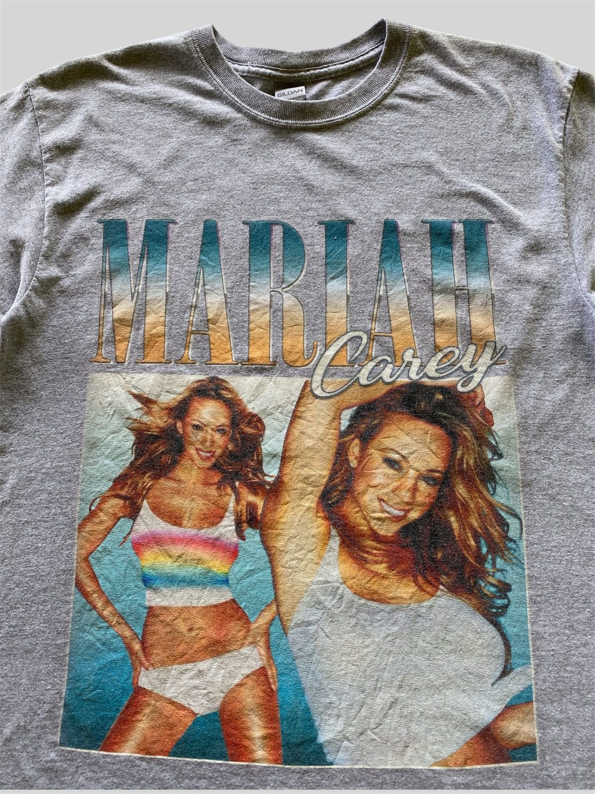 Rap Tees × Vintage Vintage Mariah Carey Tshirt Size US S / EU 44-46 / 1 - 3 Thumbnail