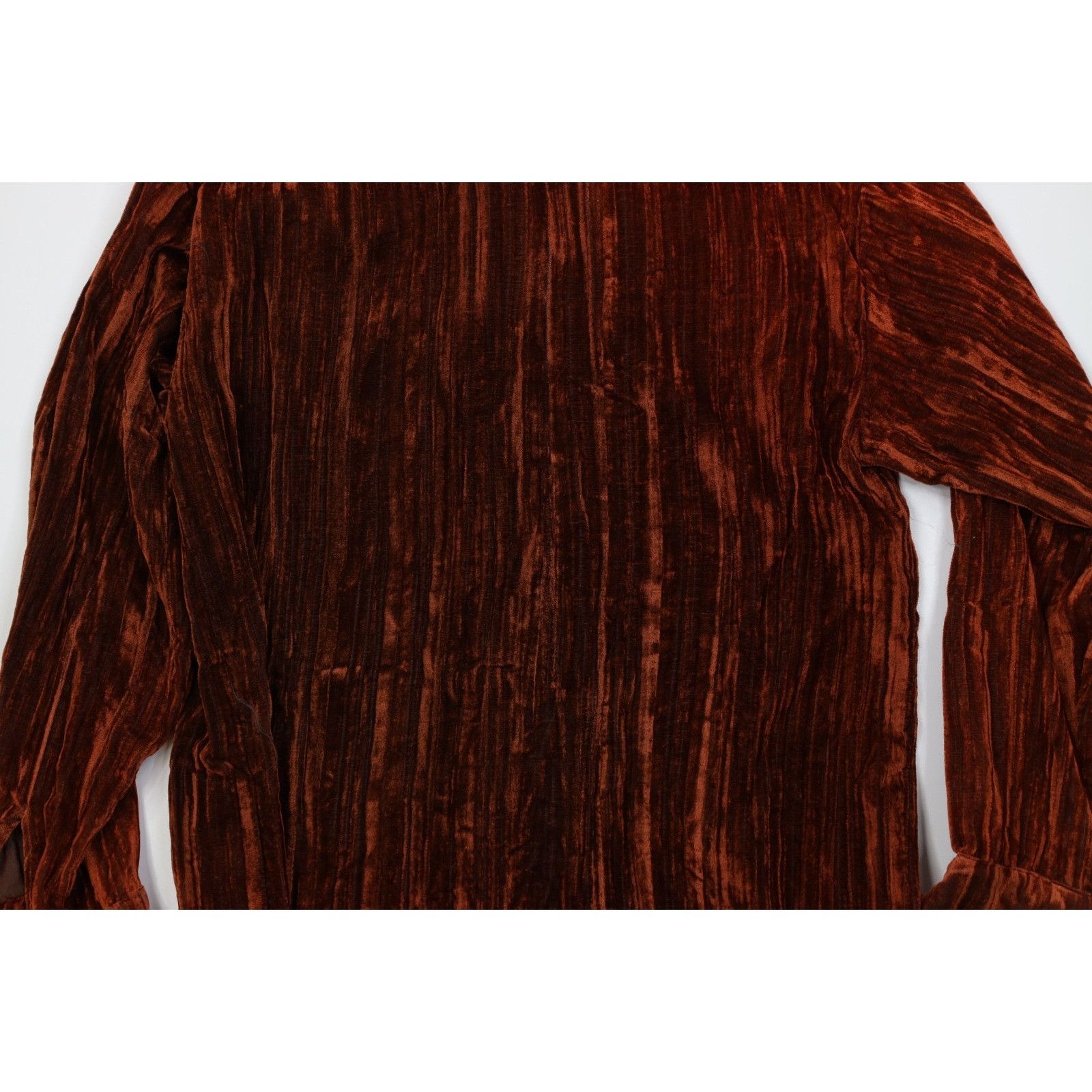 Vintage Vintage 90s Streetwear Velour Velvet Button Shirt Pants Size US L / EU 52-54 / 3 - 11 Thumbnail