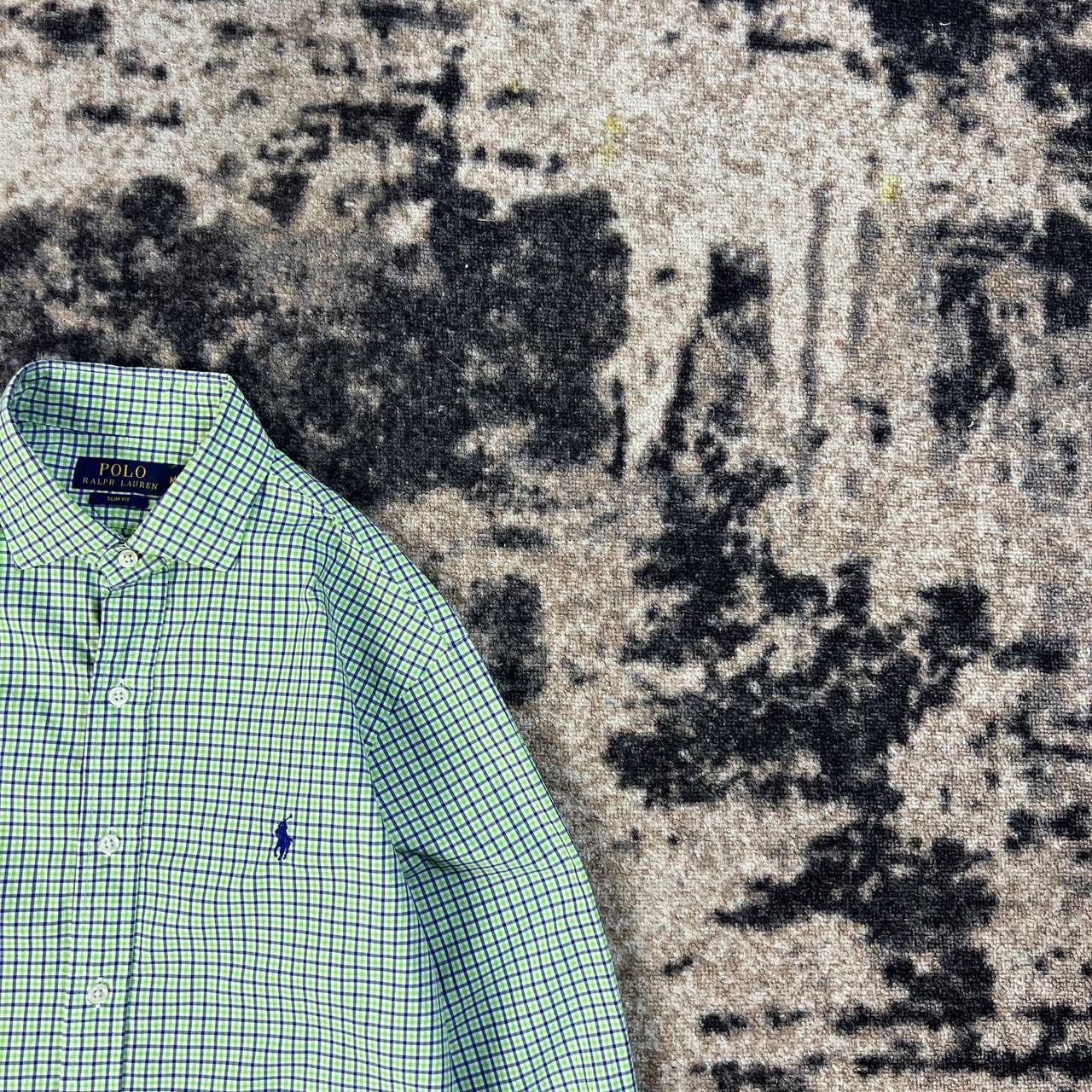 Polo Ralph Lauren Polo Ralph Lauren Luxury Mini Logo Checkered Button Up Shirt Size US M / EU 48-50 / 2 - 2 Thumbnail