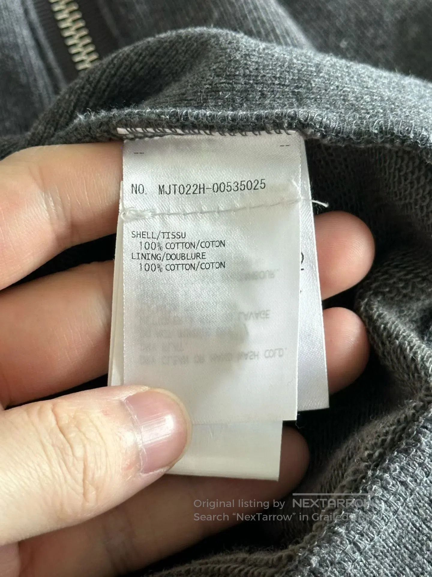 Thom Browne Thom Browne Dark Gray Knit Blazer| Size US XL / EU 56 / 4 - 4 Thumbnail