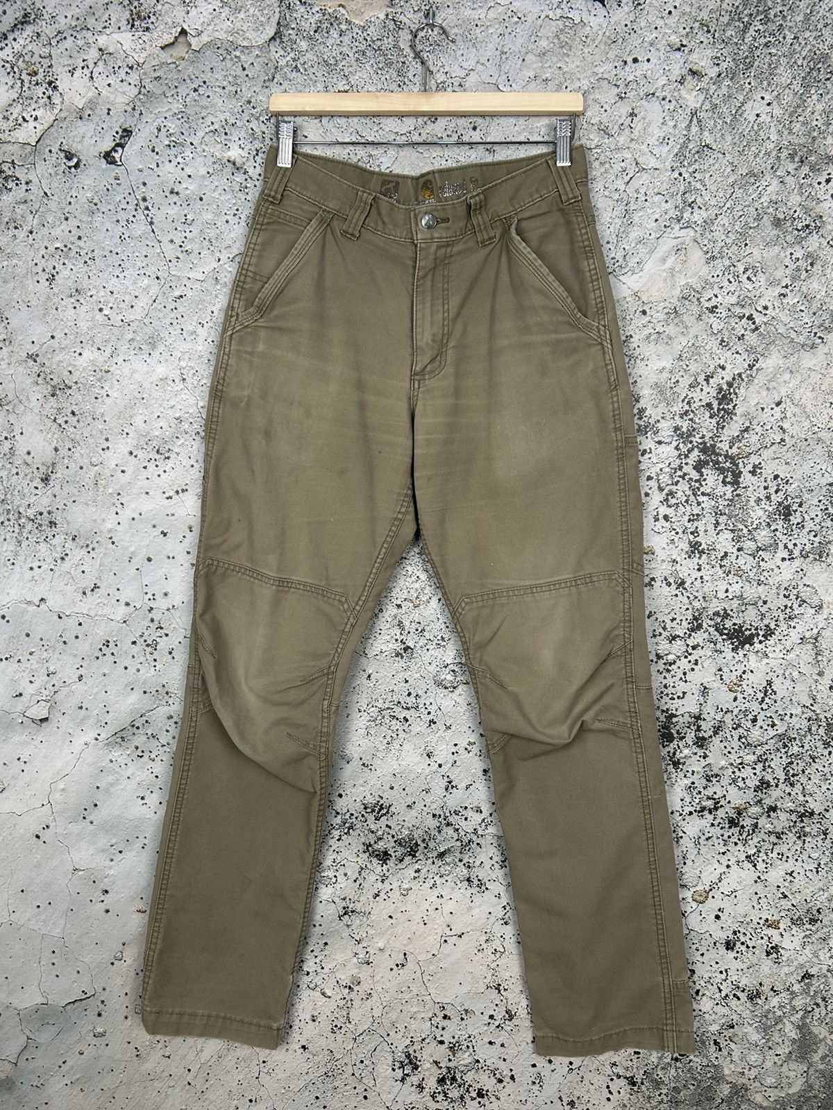 Carhartt Carhartt Vintage Workwear Cargo Pants Rap Baggy Skate Size US 31 - 1 Thumbnail