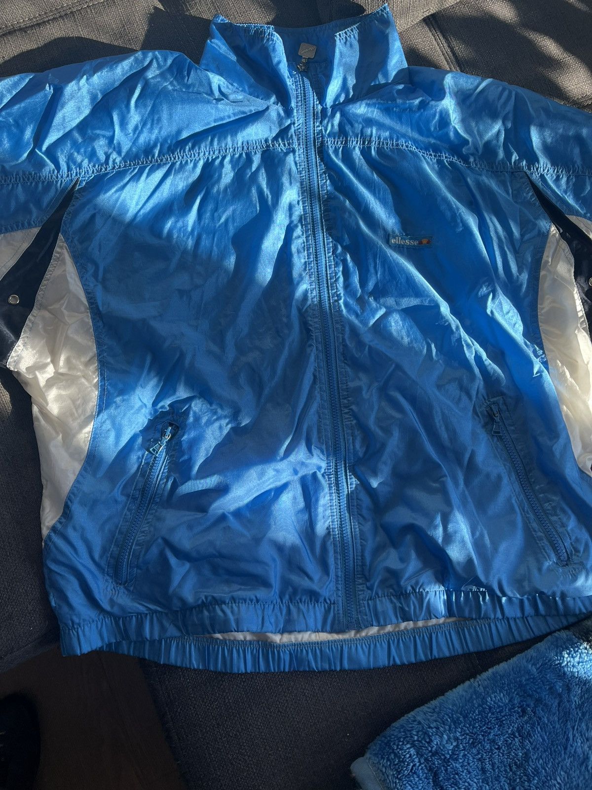 Ellesse RARE VINTAGE Ellesse Windbreaker – (ca. 80er/90er) – Größe L Size US L / EU 52-54 / 3 - 2 Thumbnail