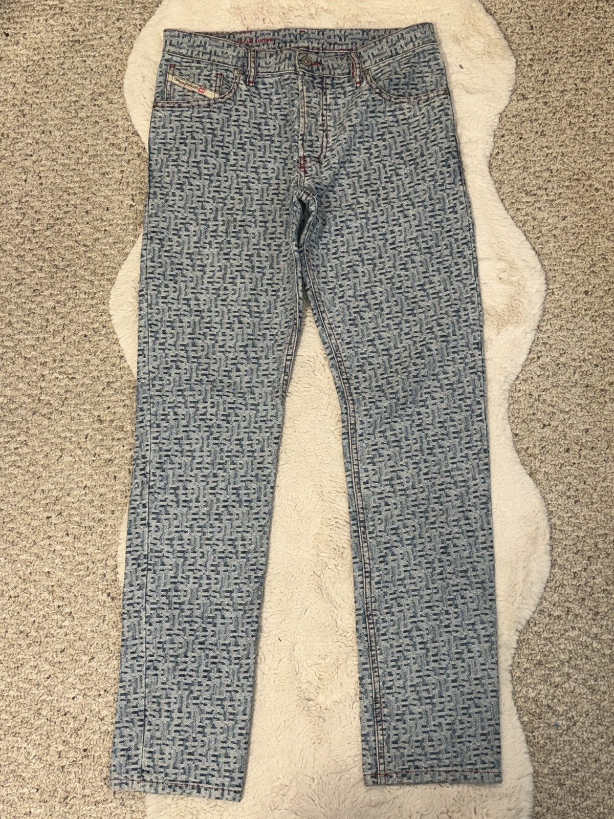 Diesel Diesel 1995 logo-print Jeans Size US 31 - 1 Thumbnail