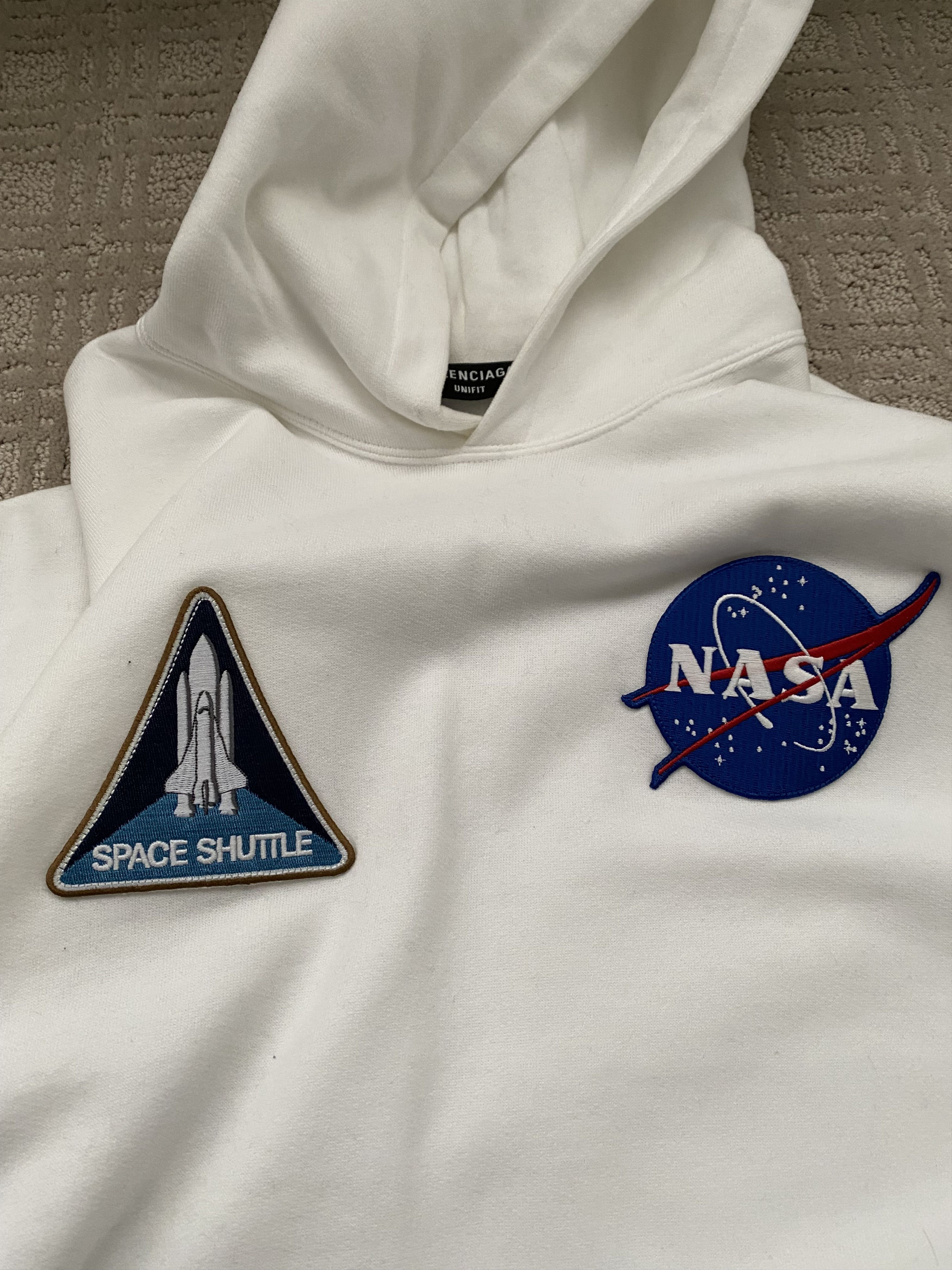 Balenciaga NASA hoodie Size US XS / EU 42 / 0 - 3 Thumbnail