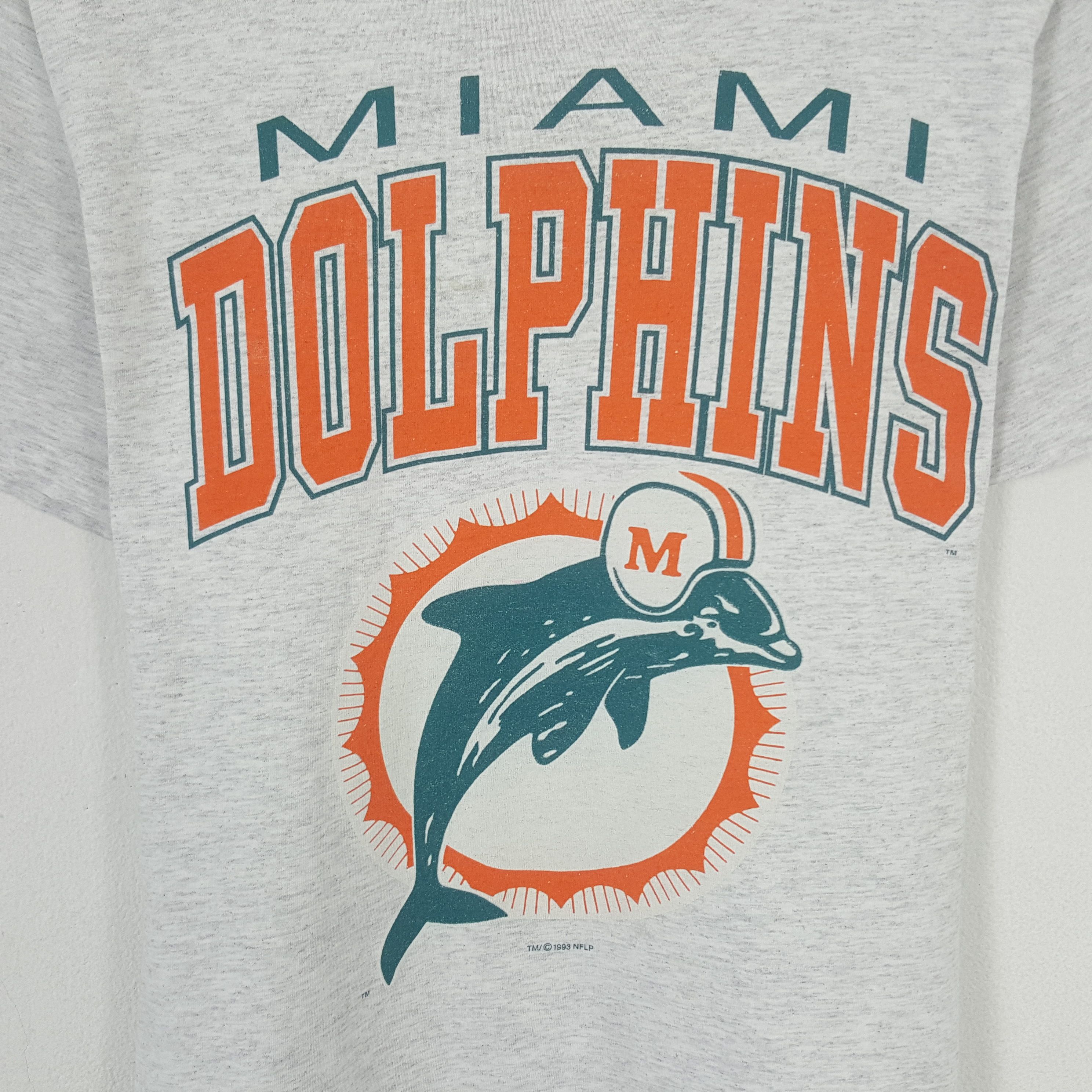 Starter × Vintage Vintage Miami Dolphins Tshirt Size US M / EU 48-50 / 2 - 2 Thumbnail