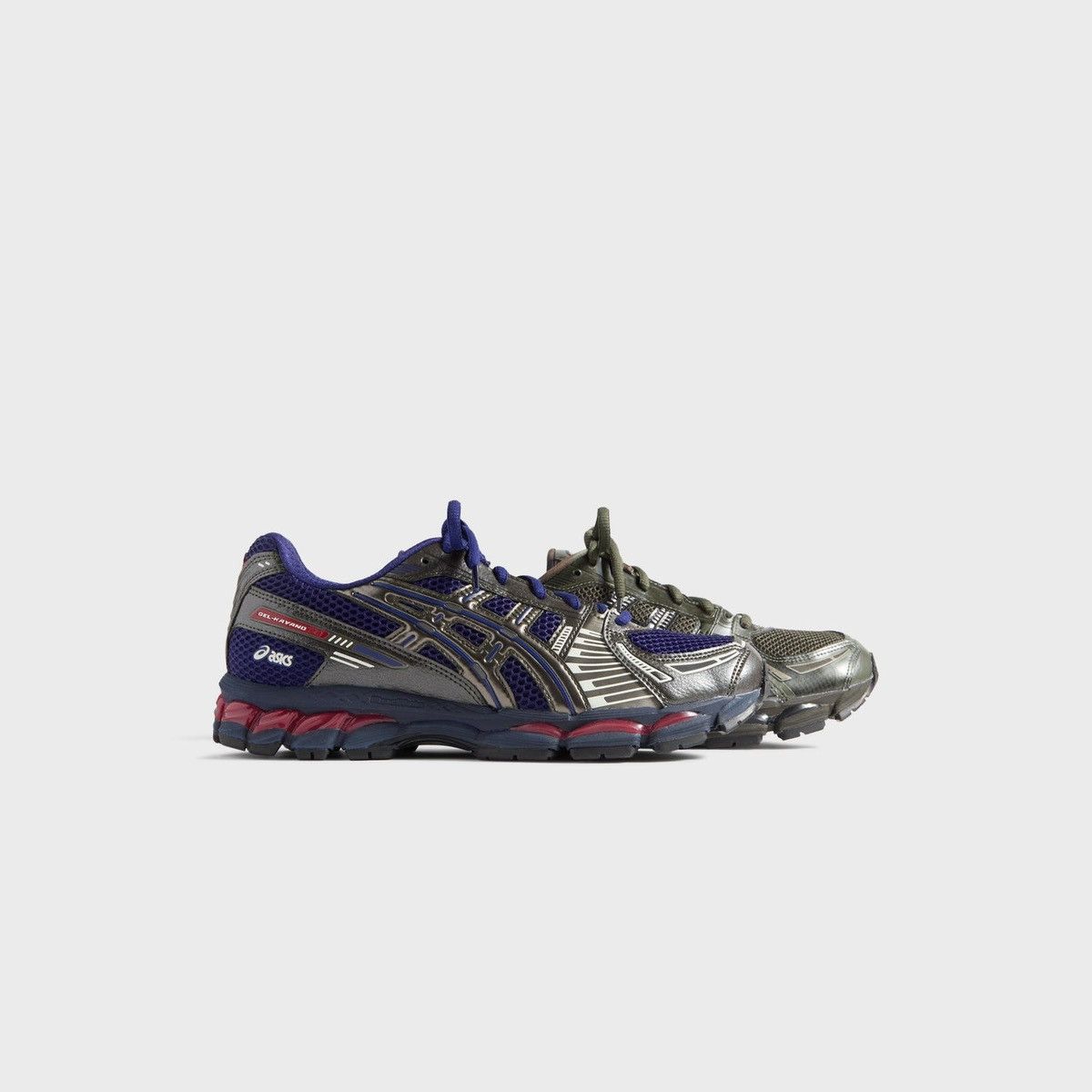 Asics × Kith × Marvel Comics Marvel Capcom Kith ASICS GEL-KAYANO 12.1 Cap America Guile Size US 11 / EU 44 - 2 Thumbnail