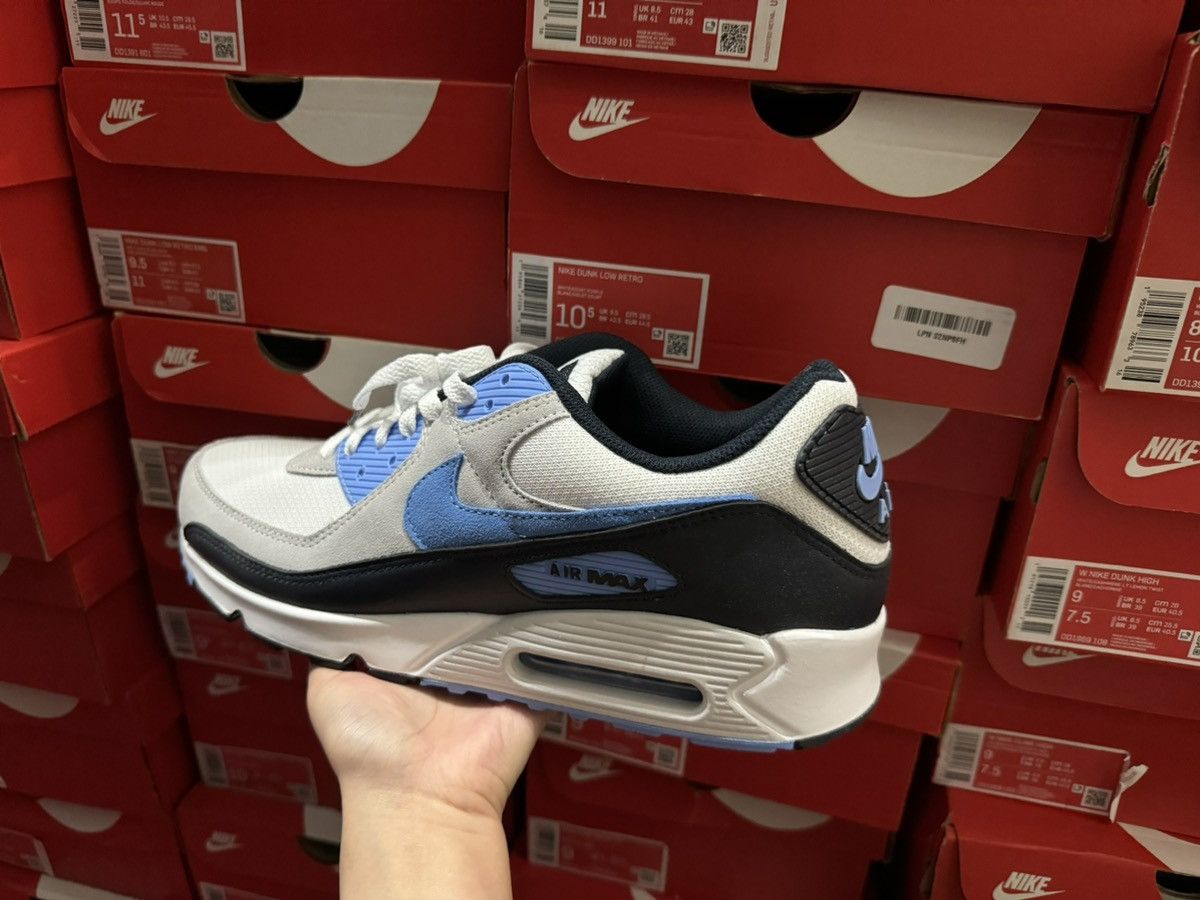 DQ4071-101 Nike Air Max 90 White University Blue Size 13