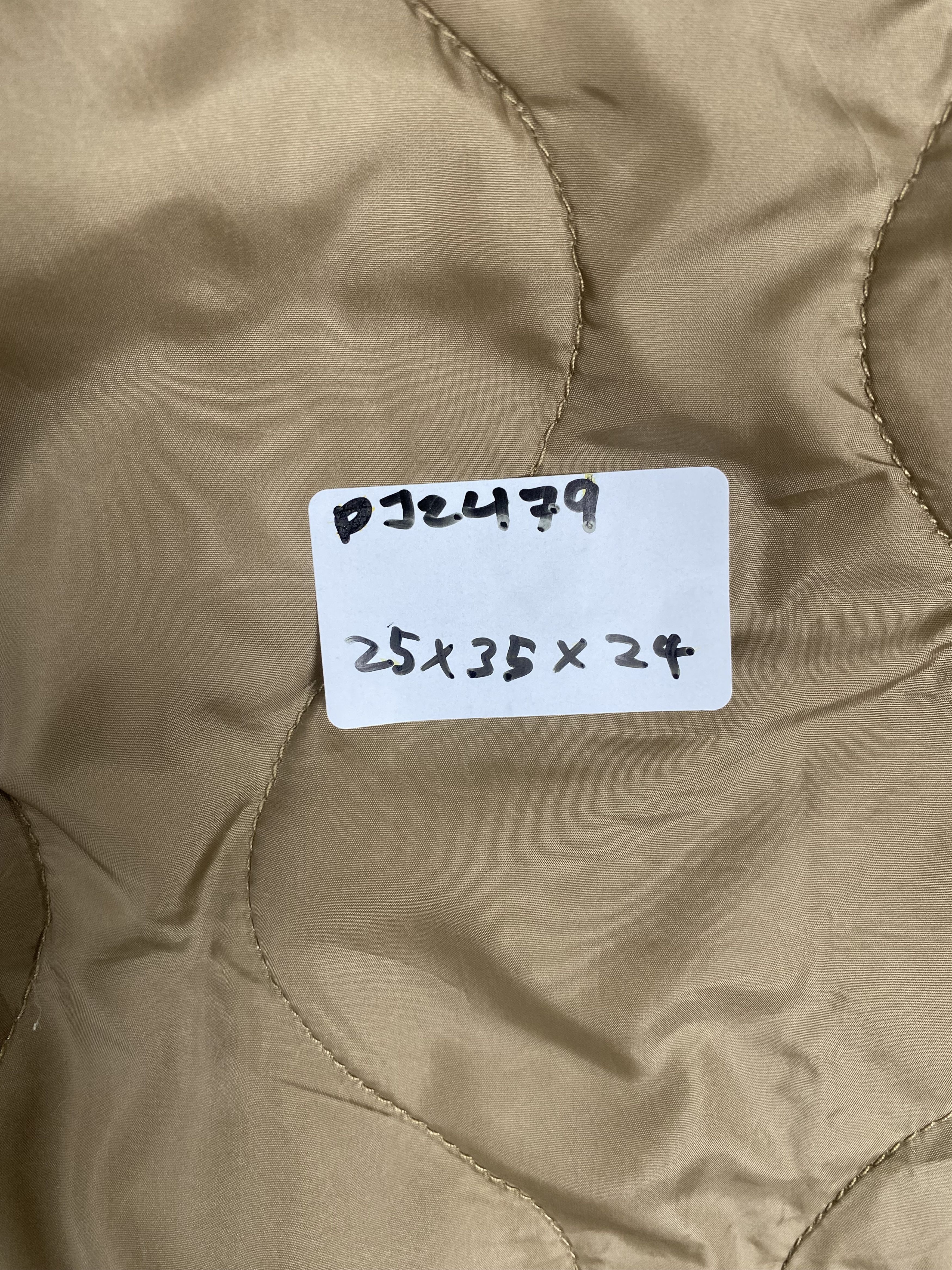 Japanese Brand Vintage Back Number Quilted Lining Long Jacket PJ2479 Size US M / EU 48-50 / 2 - 9 Thumbnail