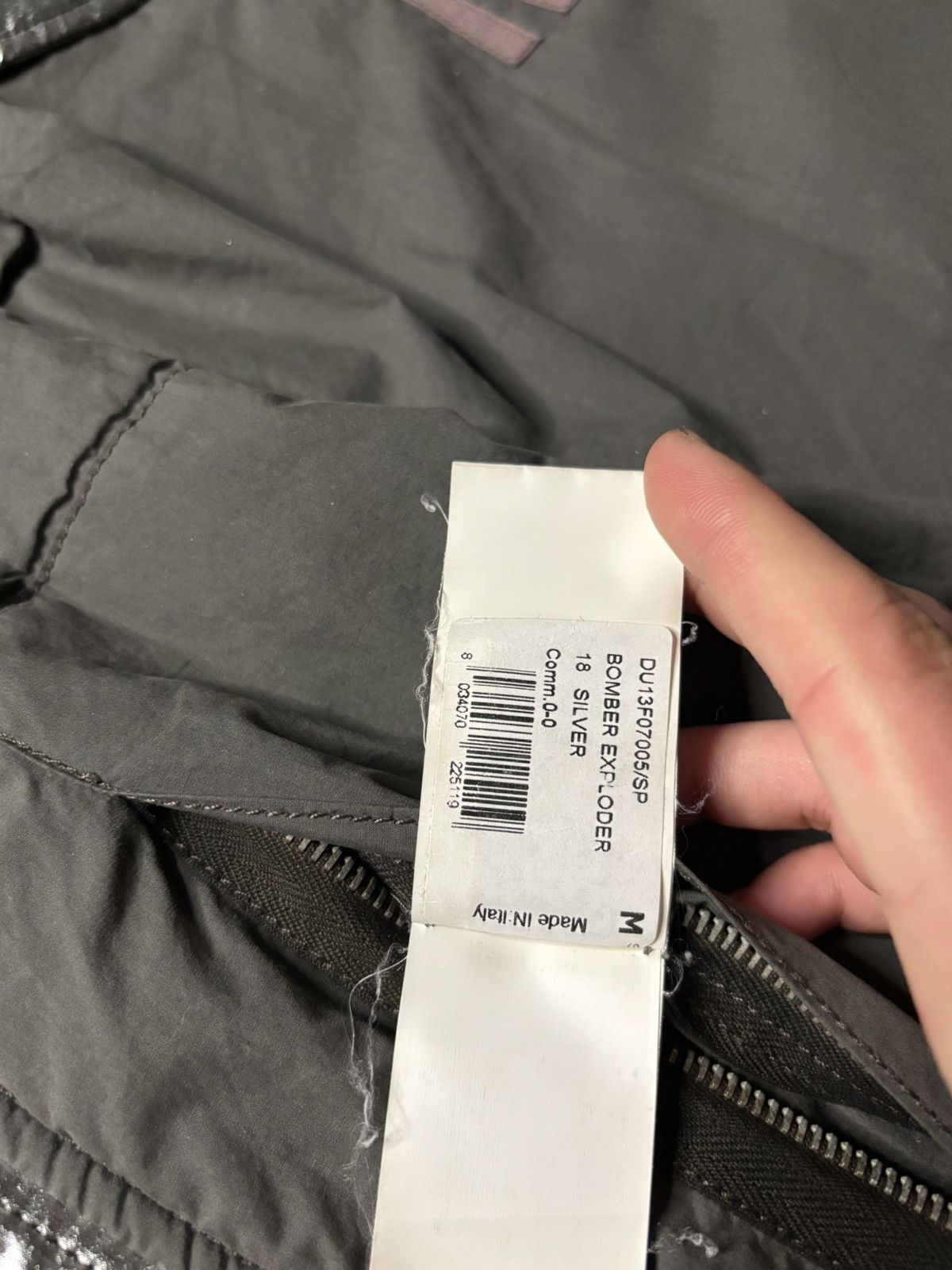 Rick Owens Rick Owens SAMPLE Fw13 Plinth Glitter Exploder Jacket Size US M / EU 48-50 / 2 - 15 Thumbnail