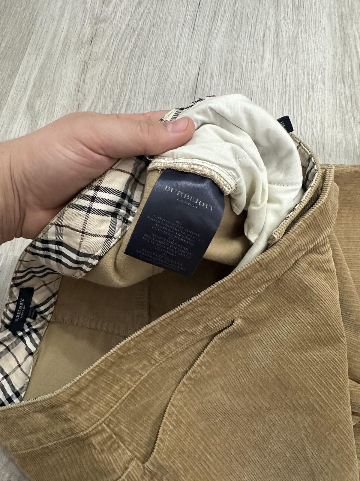 Burberry Burberry Women Velvet Pants Size 30" / US 8 / IT 44 - 9 Thumbnail