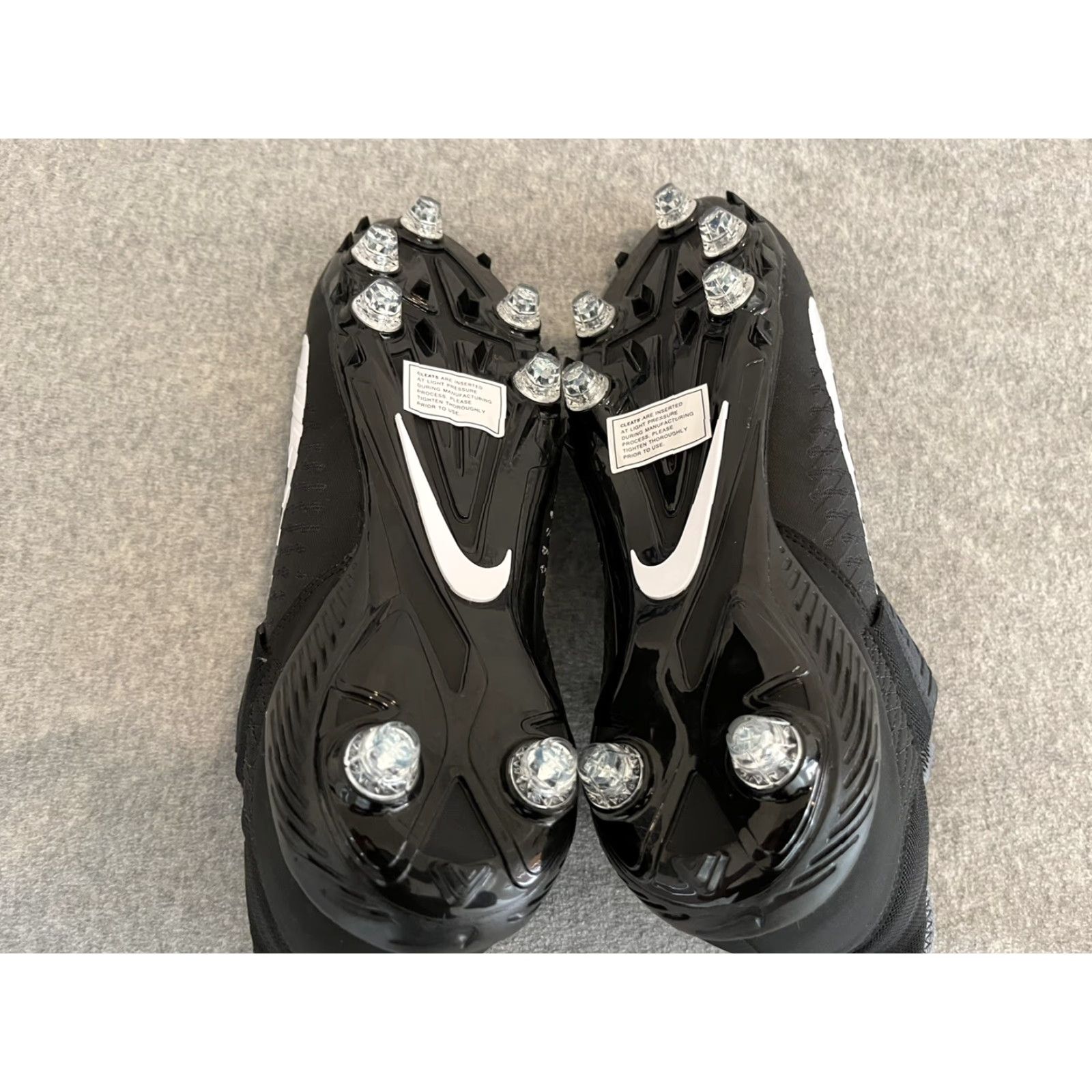 Nike Nike Alpha Menace Pro 2 Football Cleats Men Size 12.5 Black CK4277-001 Size US 13 / EU 46 - 6 Thumbnail