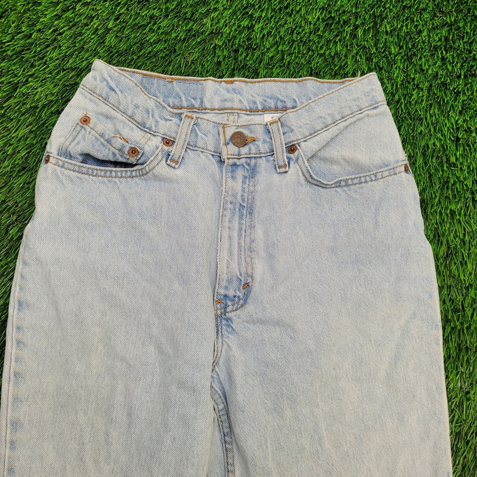 Levi's VTG LEVIS 512 Highrise Jeans Womens 4 26x30 USA Light Wash Size 27" / US 4 / IT 40 - 2 Thumbnail