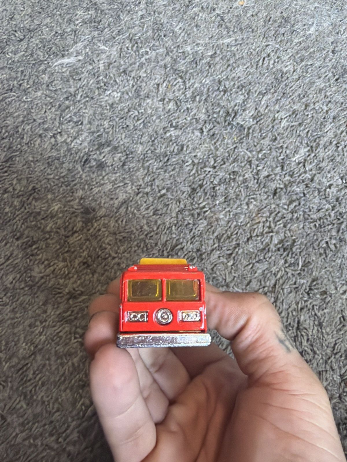 Vintage 1976 Mattel Hot Wheels Fire Truck Size ONE SIZE - 5 Thumbnail