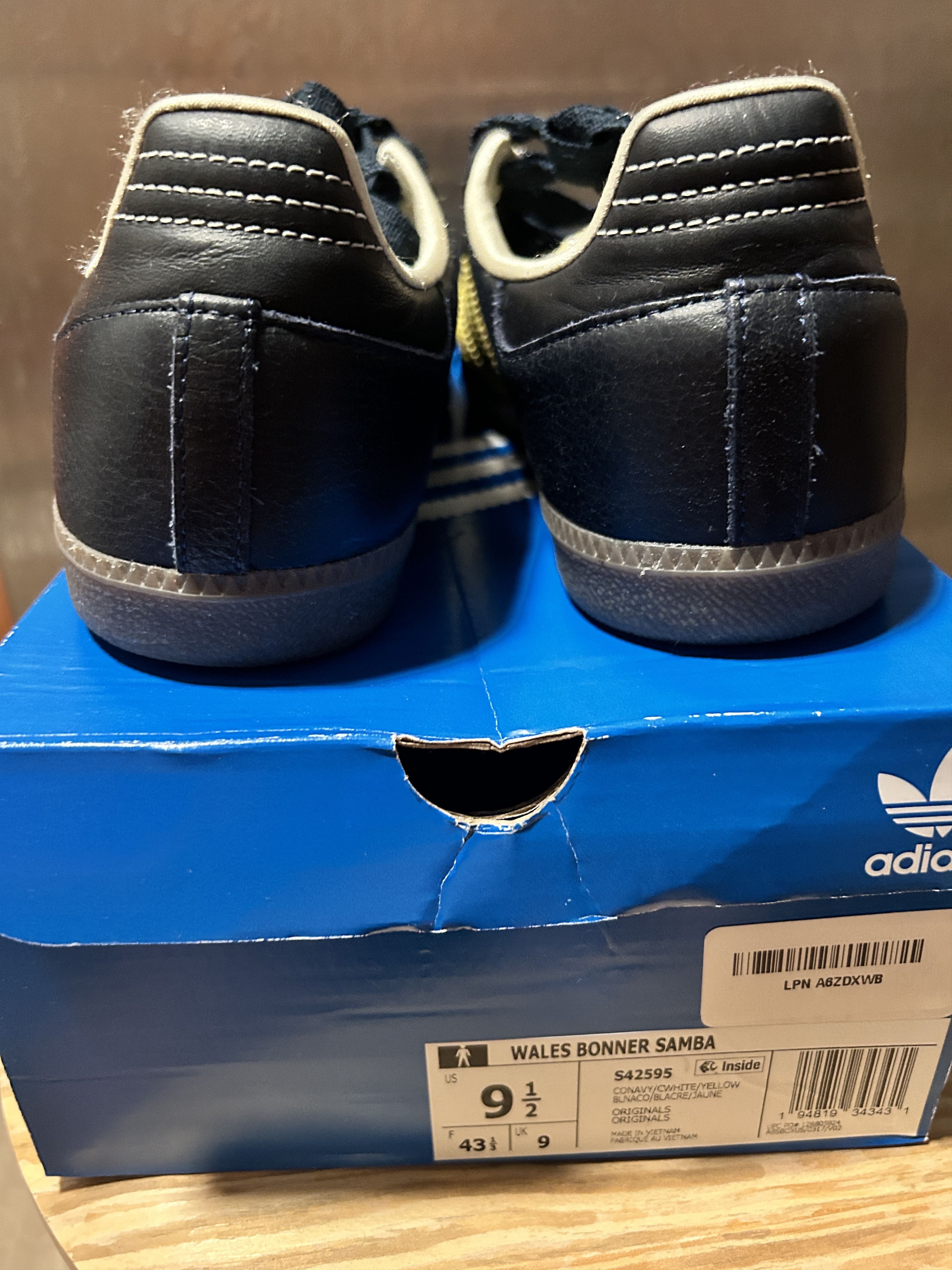 Adidas × Wales Bonner adidas Samba Wales Bonner Collegiate Navy Size US 9.5 / EU 42-43 - 6 Thumbnail