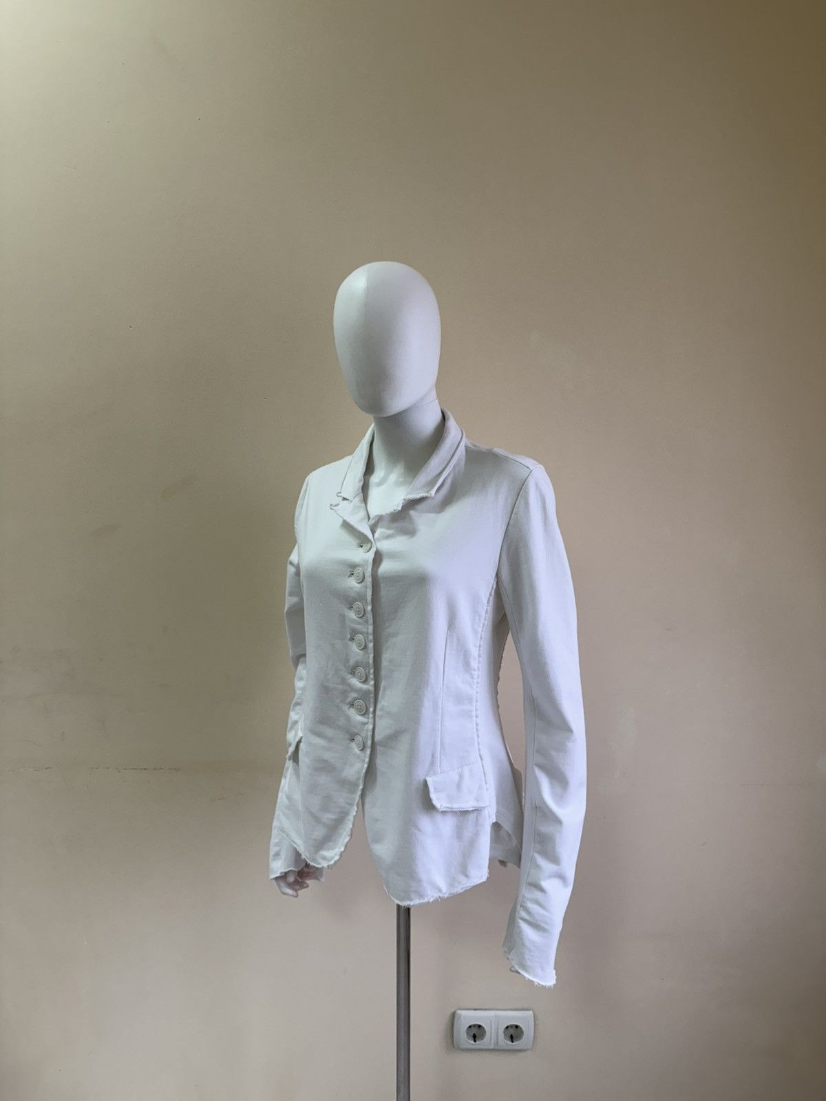 Rundholz Rundholz Black Label White Avant Garde Blazer Jacket Size M Size M / US 6-8 / IT 42-44 - 5 Thumbnail