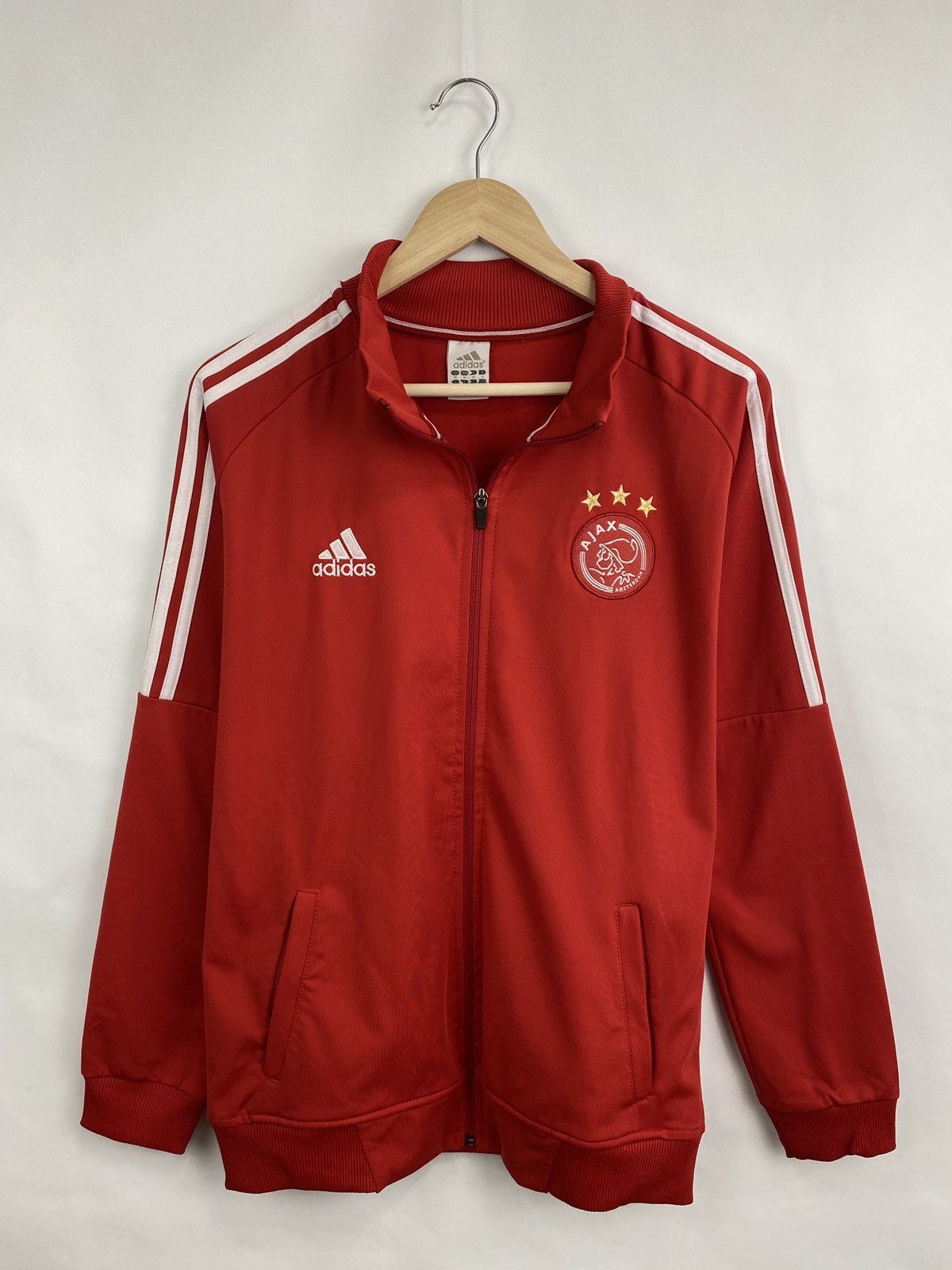 Adidas Vintage Ajax Adidas Jersey Soccer Zip Hoodie Rare Retro Y2K Size US M / EU 48-50 / 2 - 3 Thumbnail