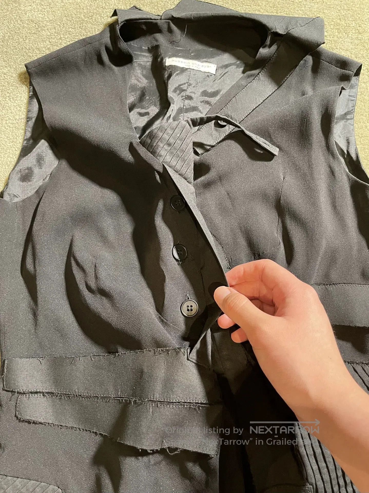 Hussein Chalayan Hussein Chalayan Women's Jacket Vest. Size S / US 4 / IT 40 - 3 Thumbnail