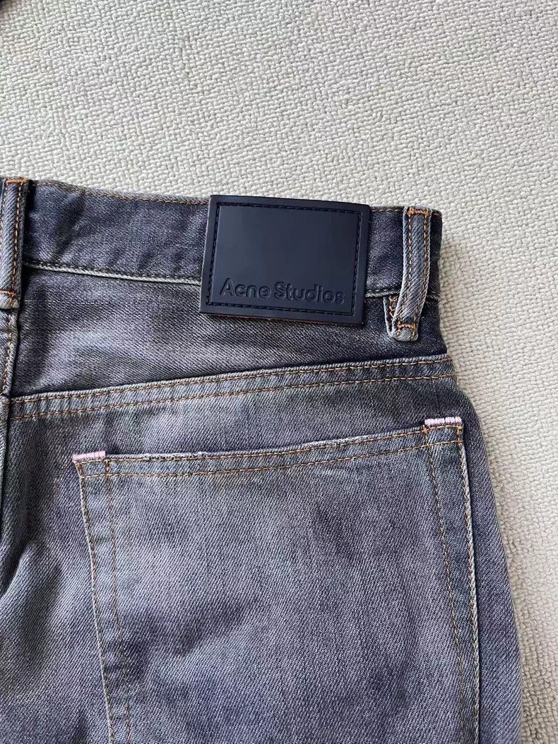 Acne Studios Acne Studios Washed low-waisted wide-leg jeans Size US 26 / EU 42 - 3 Thumbnail