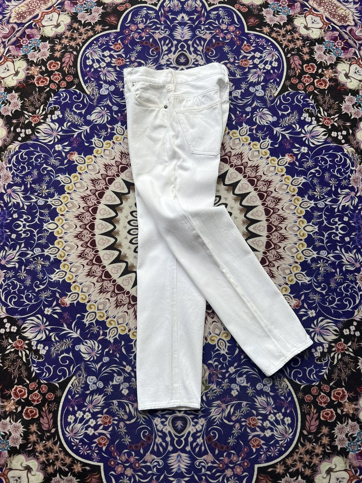 Stussy White Stussy Denim Jeans Slim Fit Skate Jeans Size US 30 / EU 46 - 2 Thumbnail