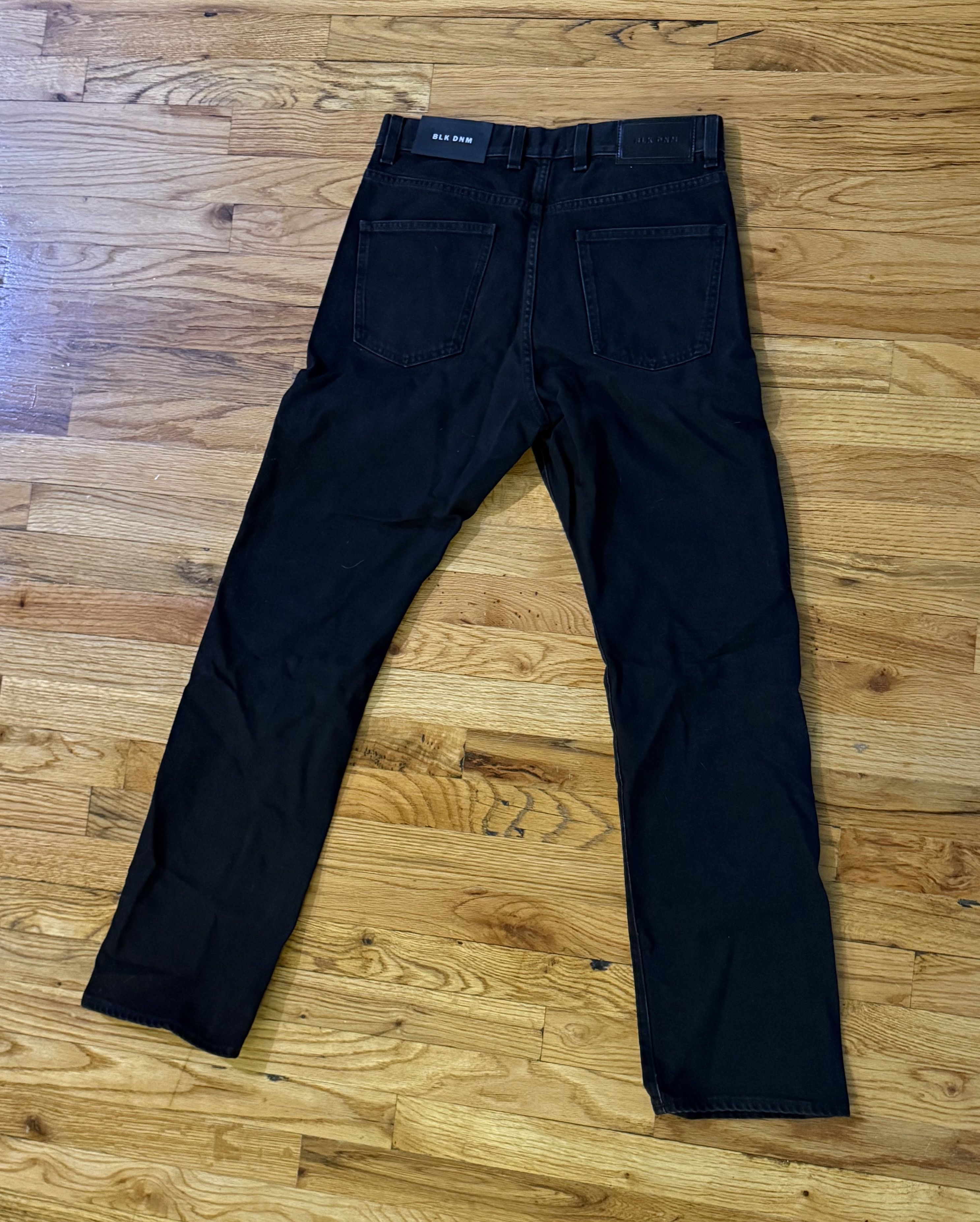 Blk Dnm BLK DNM NYC 'JEANS 55' BLACK JEANS 30X32 Size US 30 / EU 46 - 4 Thumbnail