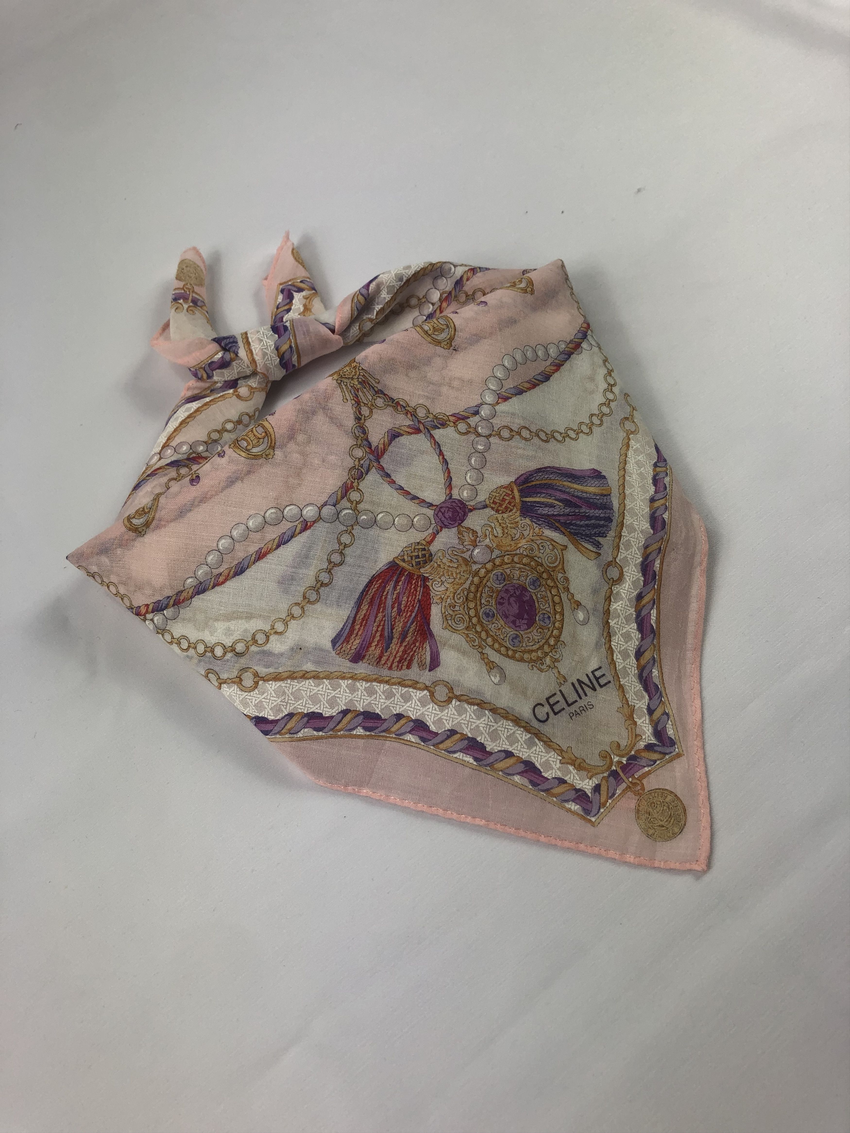 Celine Handkerchief / Bandana / Neckerchief / Headscarf