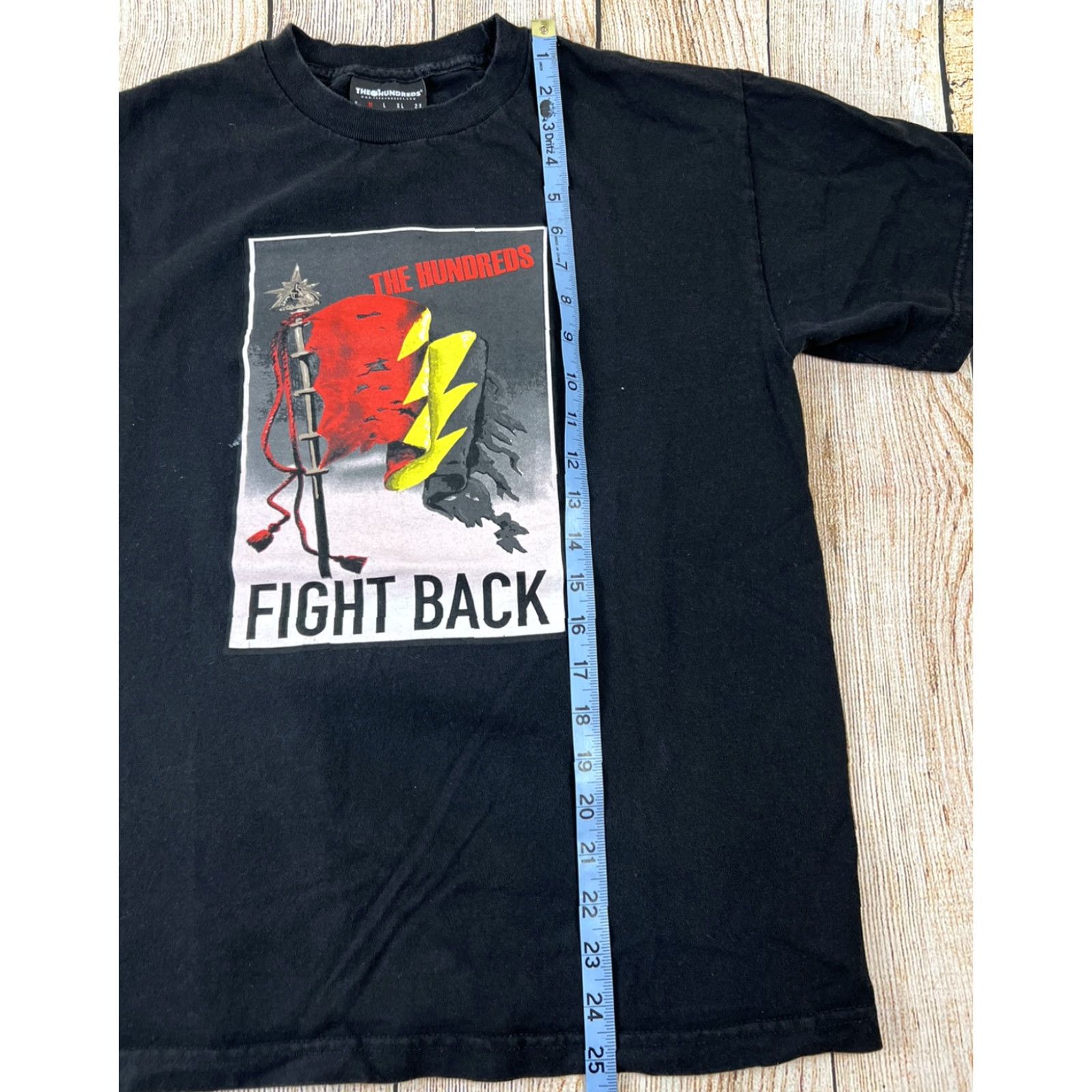 The Hundreds The Hundreds Fight Back Black T-Shirt Size M Men Shirt Black 90s Hip Hop Skate Vintage? Size US M / EU 48-50 / 2 - 5 Thumbnail
