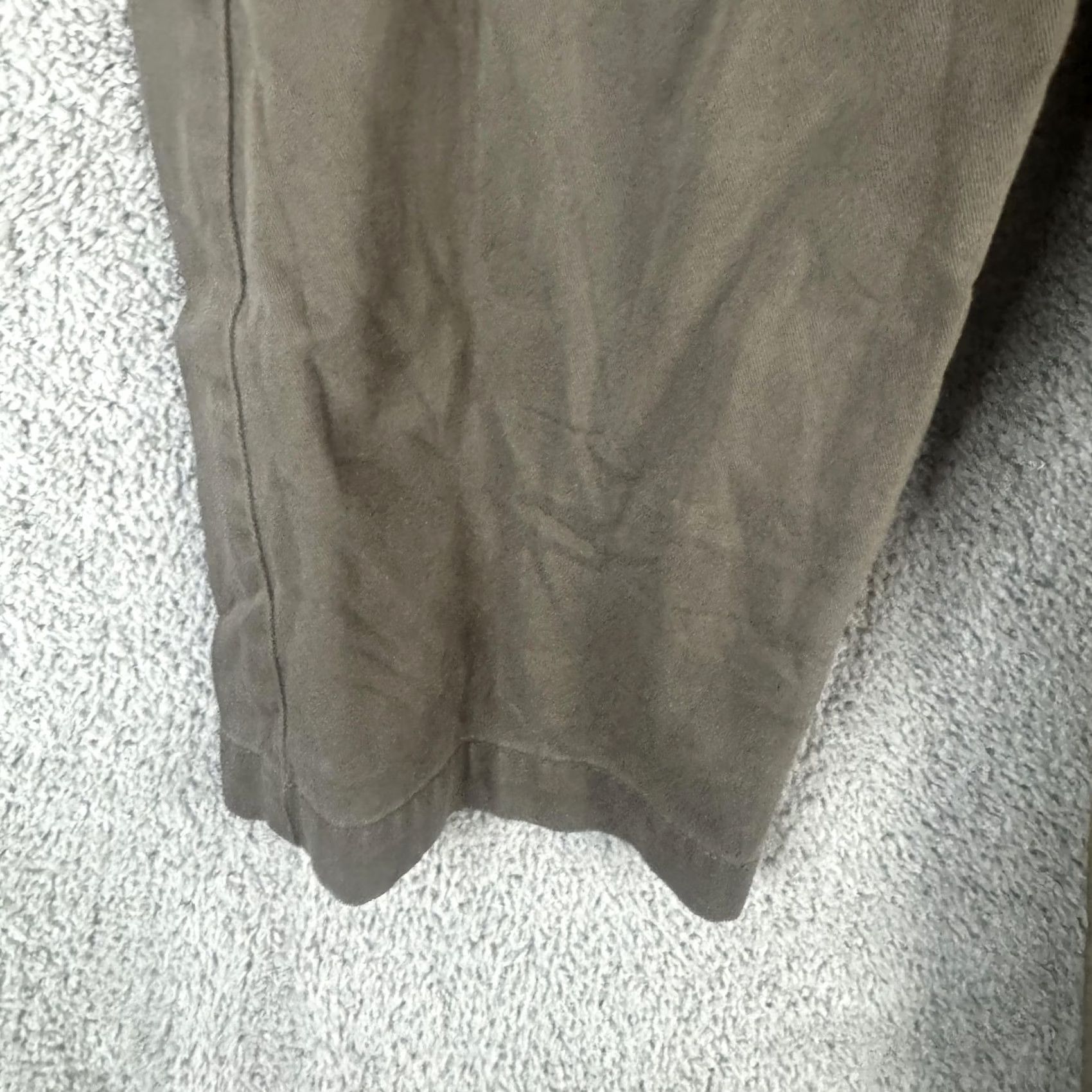 Ralph Lauren Lauren Ralph Lauren Pants Womens 8 Green Twill Chino Straight Leg Flap Pocket Front Zip Button Back Pocket Jeans Trousers Casual Size 30" / US 8 / IT 44 - 4 Thumbnail