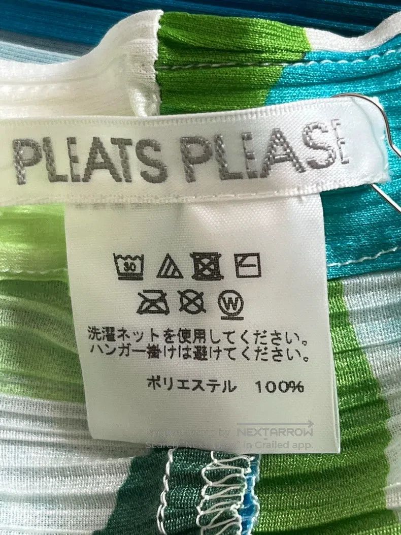 Issey Miyake Issey Miyake size:3 Green Pants Size 22" - 3 Thumbnail