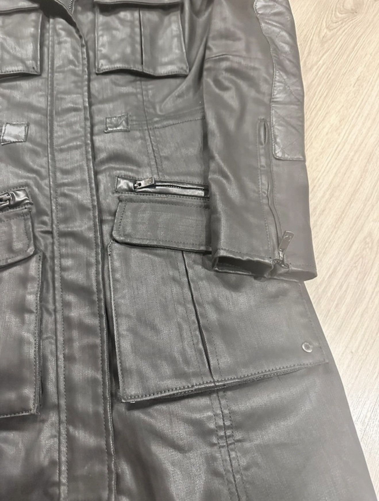 Vintage new with tags coat genuine leather by Bod&Christensen S Size S / US 4 / IT 40 - 2 Thumbnail