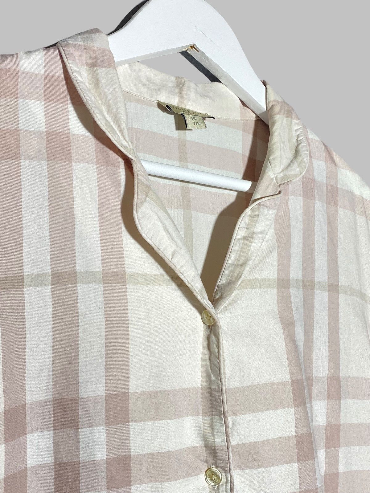 Burberry Burberry Body Full Check Pattern Pyjama Shirt Size XL / US 12-14 / IT 48-50 - 4 Thumbnail
