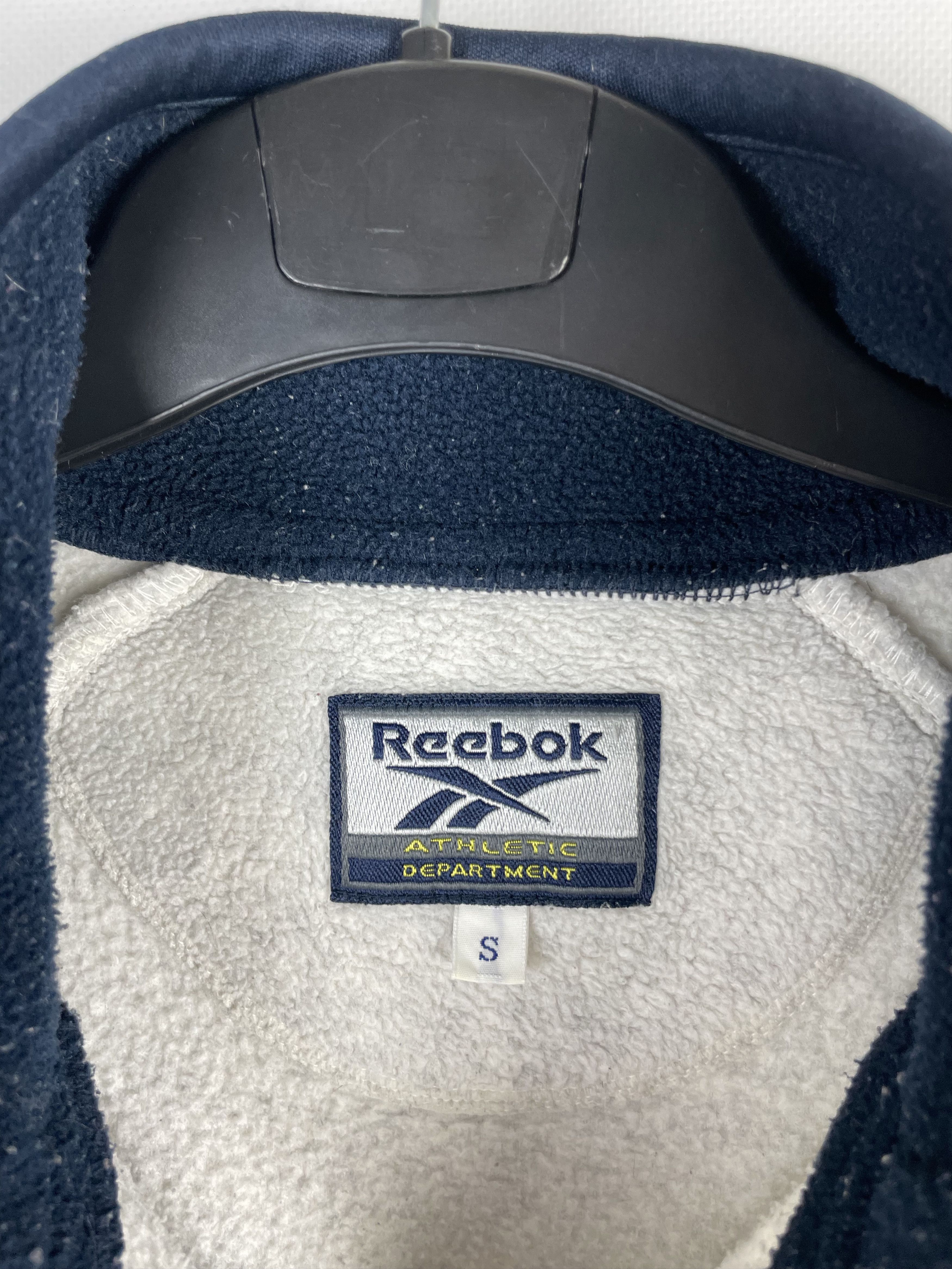 Reebok Vintage 90s Reebok Fleece sweatshirt zip Size US S / EU 44-46 / 1 - 5 Thumbnail