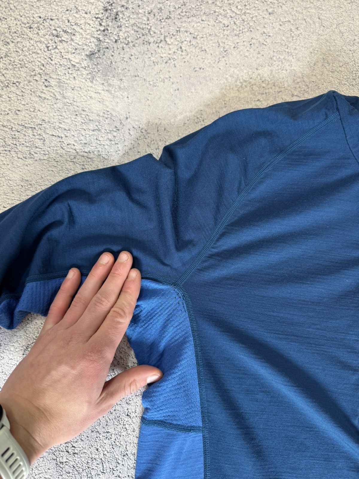 Icebreaker Icebreaker Merino Bodyfit Zone 1/4 Zip Base Layer MenS Wool Size US S / EU 44-46 / 1 - 18 Thumbnail