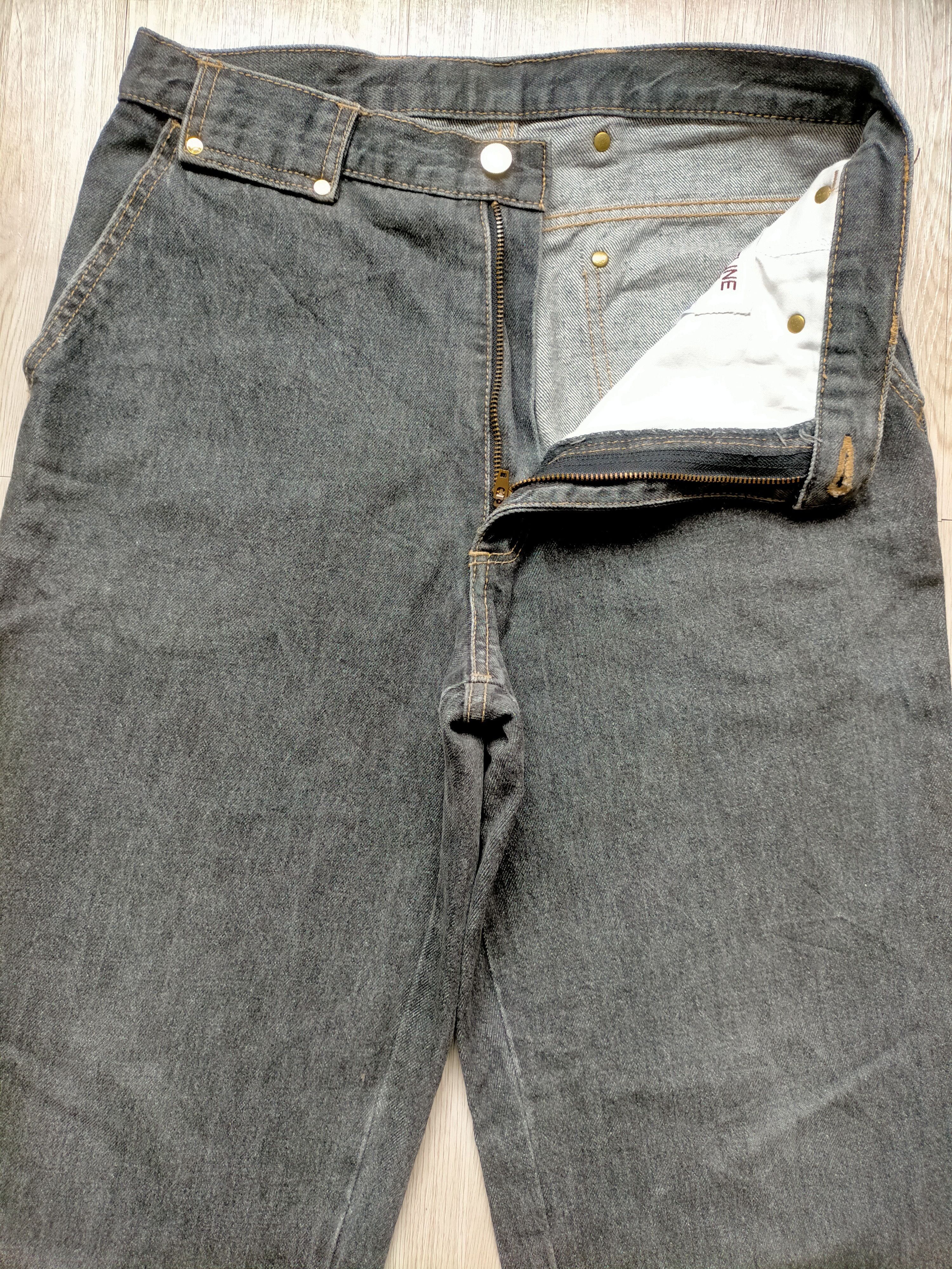 Celine 90s Celine Paris Black Denim Pants Size US 32 / EU 48 - 6 Thumbnail