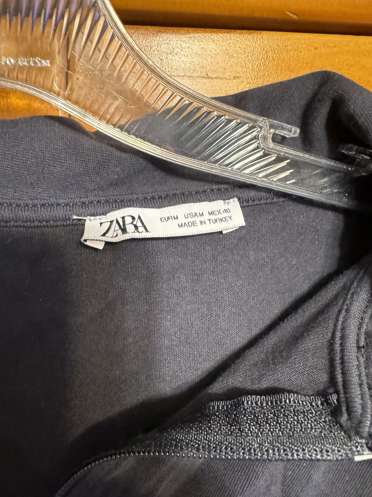Zara Zara open cardigan fleece material size large Size US L / EU 52-54 / 3 - 2 Thumbnail