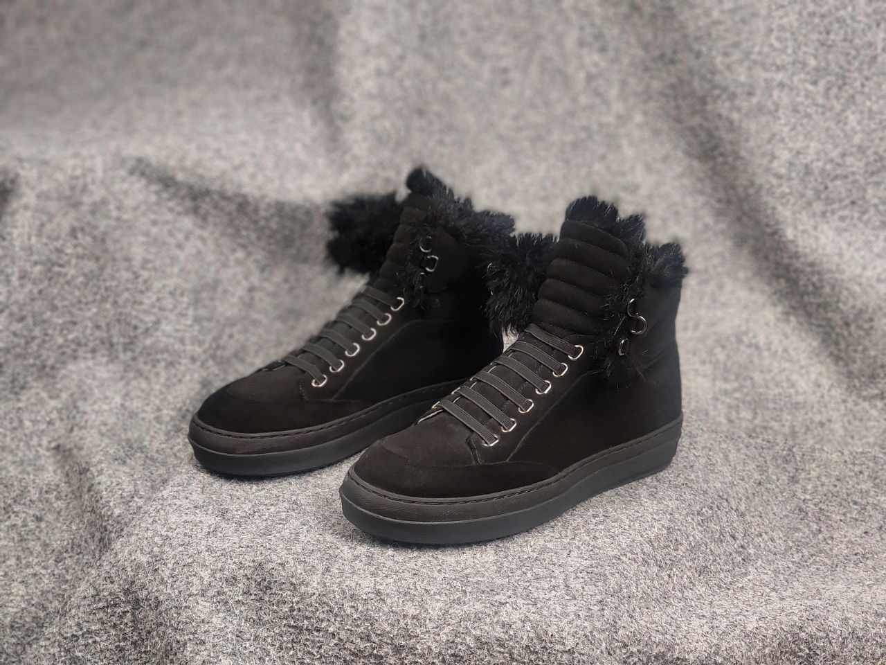 Jil Sander Jil Sander Navy Collection Suede Leather boots fur Shoes Size US 10 / IT 40 - 1 Thumbnail