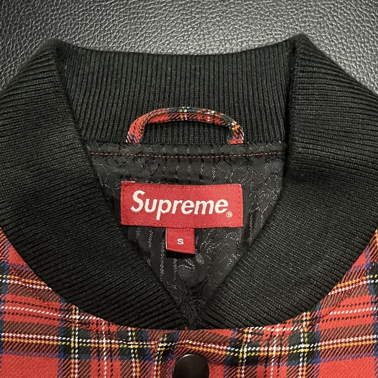Supreme Supreme Plaid Bomber Jacket Roses Lined Fall/Winter 2013 Size US S / EU 44-46 / 1 - 13 Thumbnail