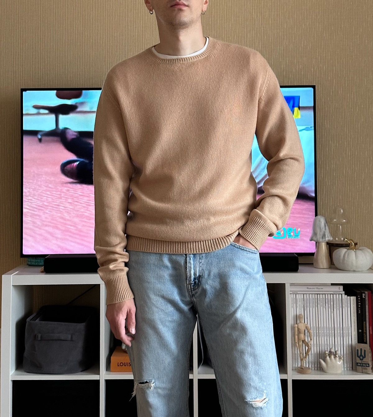 Gucci × Tom Ford × Vintage GUCCI FW2001 Cashmere Sweater Tom Ford ...