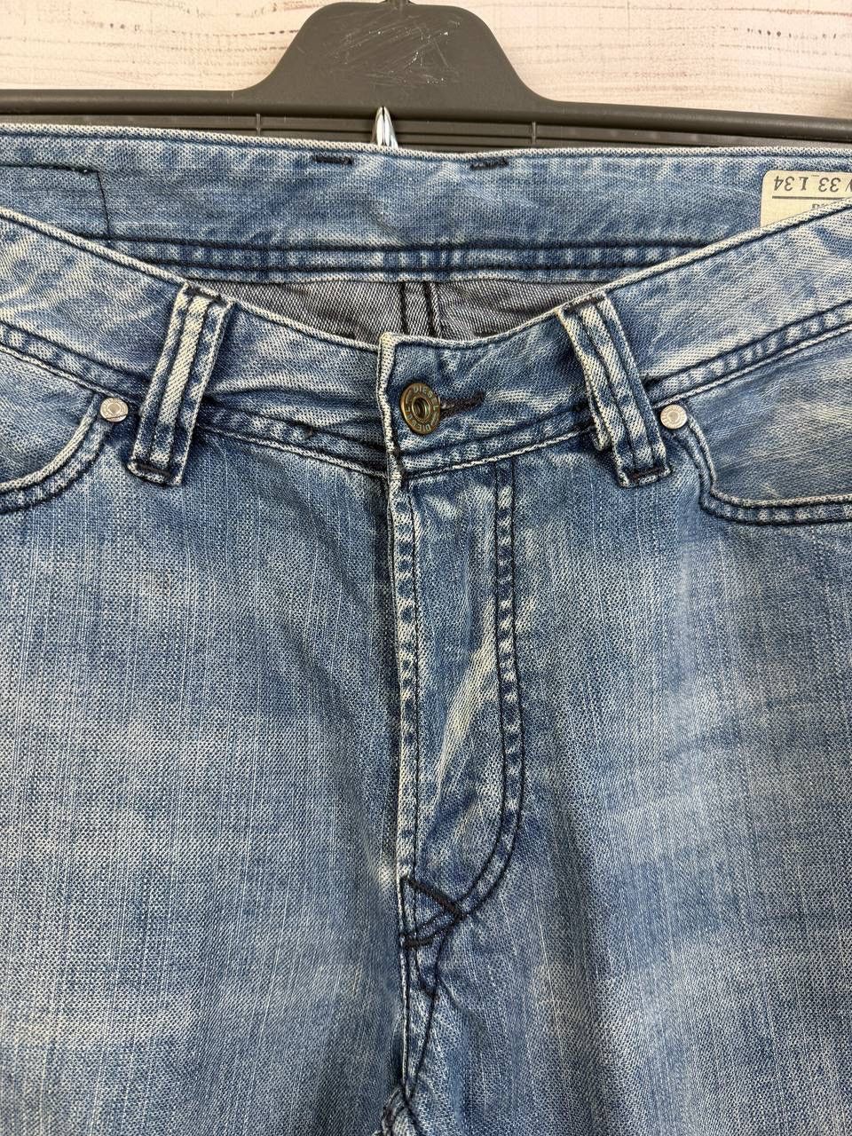 Diesel Vintage 90’s Diesel Jeans Avantgarde Pocket Designer Japanes Size US 33 - 4 Thumbnail