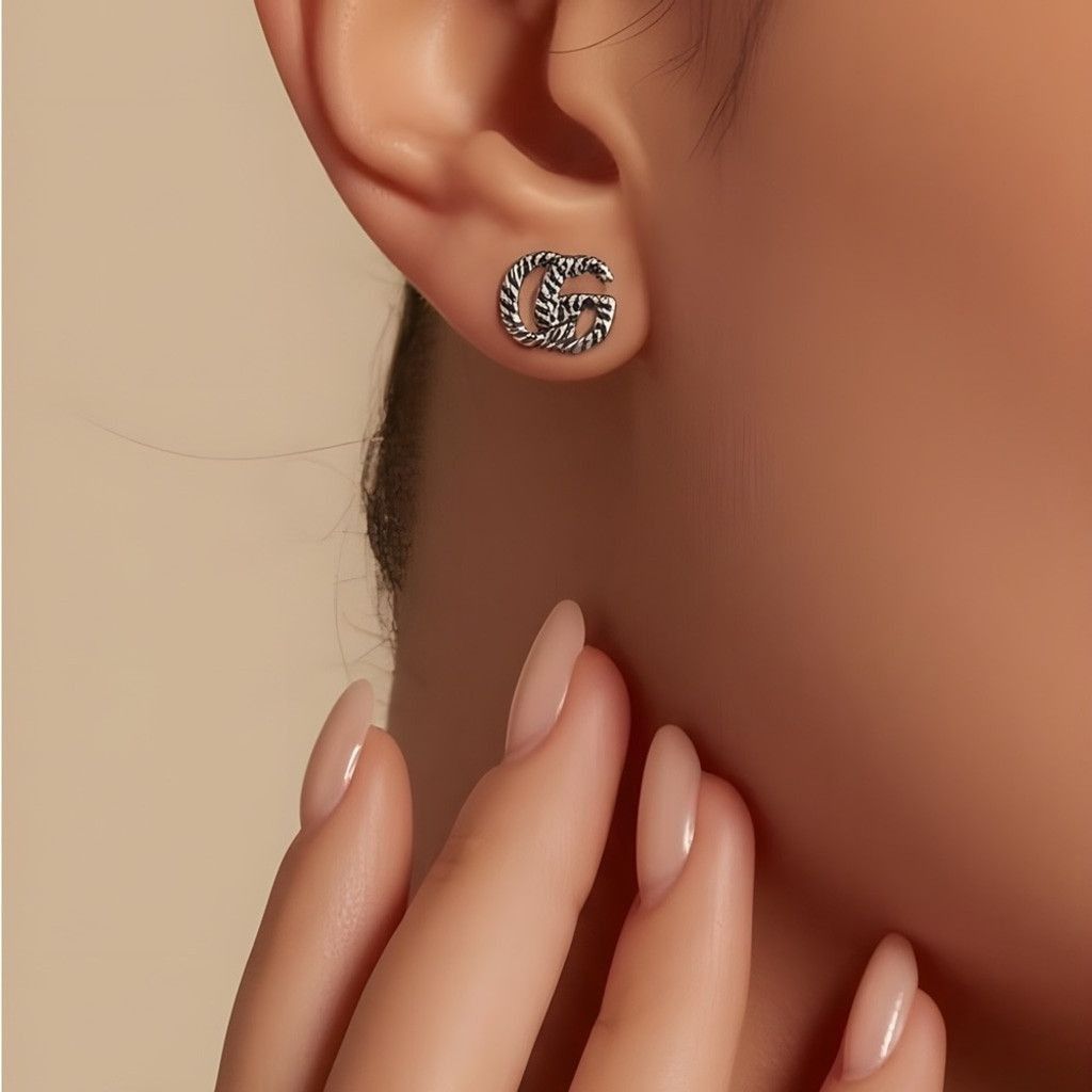 Gucci GG Marmont Sterling Silver Earrings
