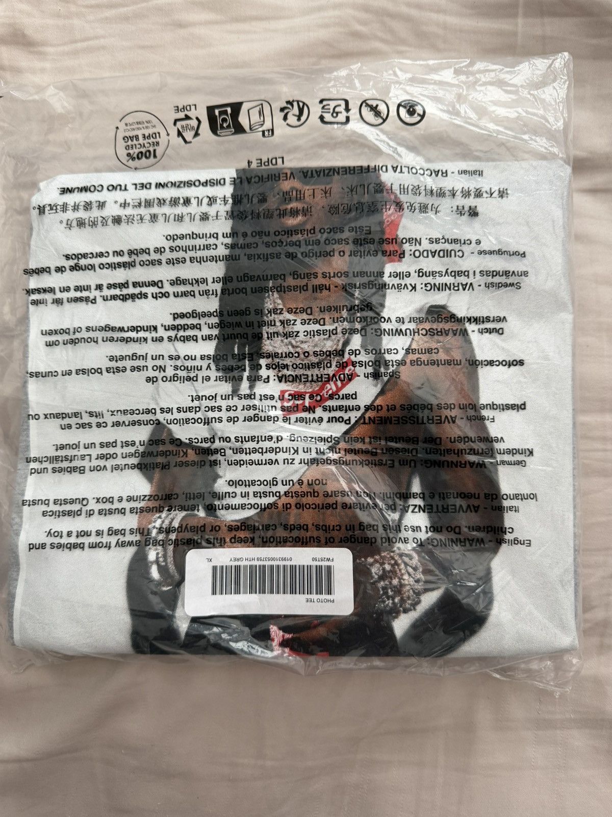 Supreme Supreme Playboi Carti Photo Tee Size US XL / EU 56 / 4 - 1 Thumbnail