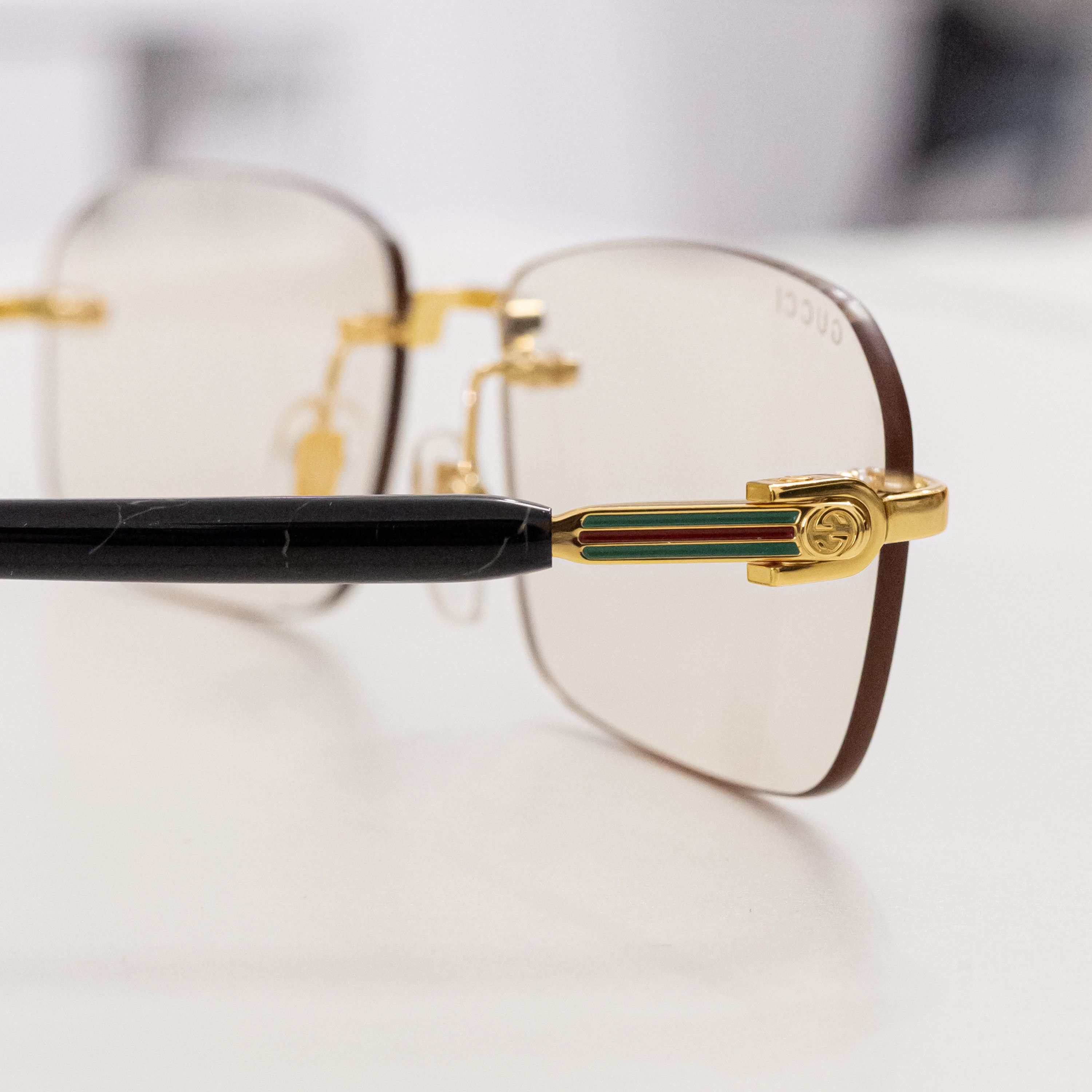 Gucci GUCCI GG1221S 005 Sunglasses GOLD Size ONE SIZE - 14 Thumbnail