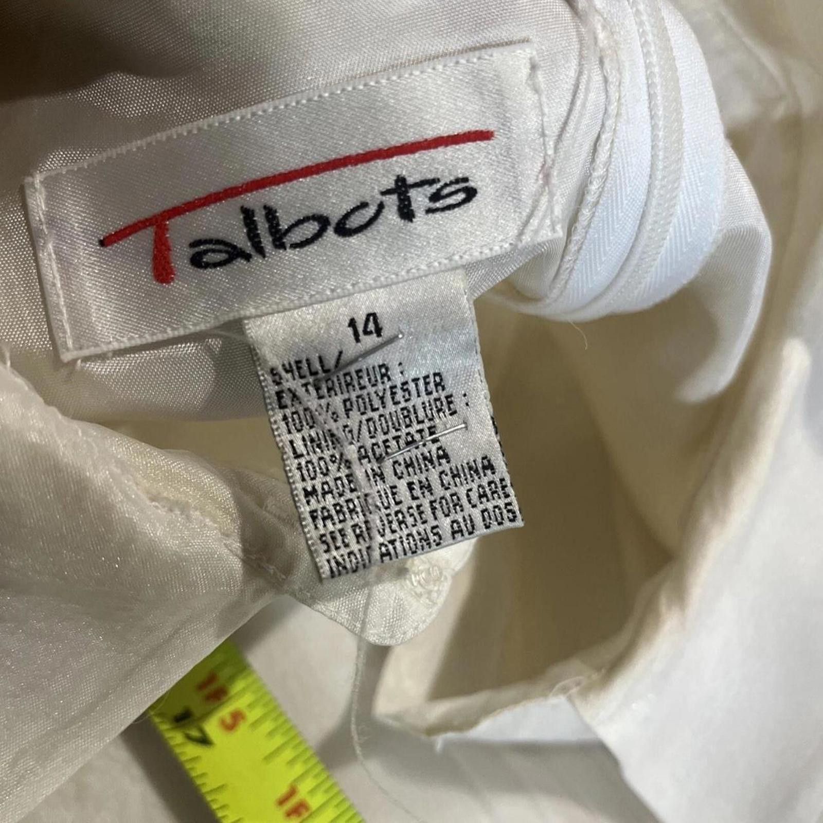 Other Vintage Talbots Dress tag large belted Size L / US 10 / IT 46 - 4 Thumbnail