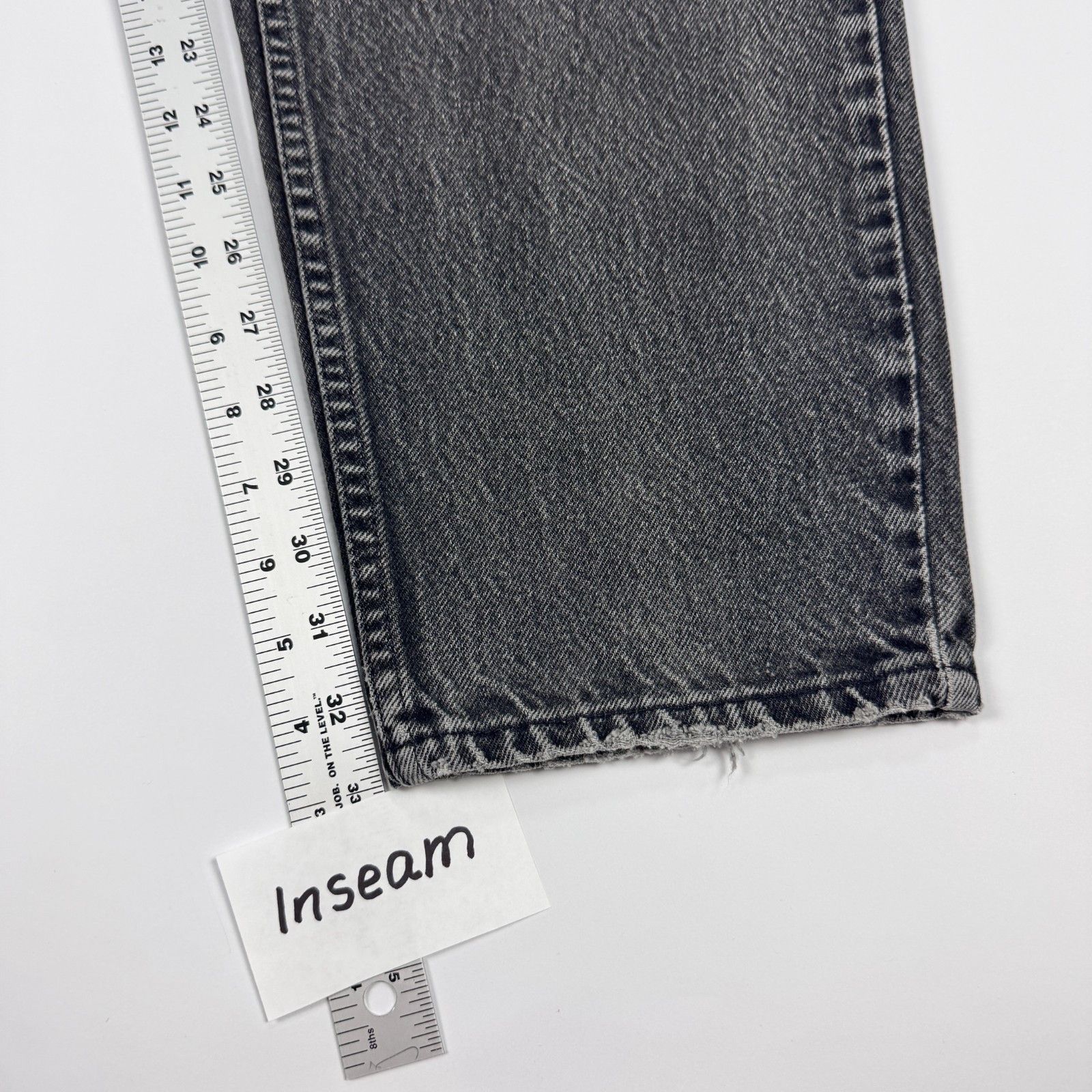 Levi's Vtg Levi's 550 Orange Tab USA Faded Black Jeans 36 Size US 36 / EU 52 - 6 Thumbnail