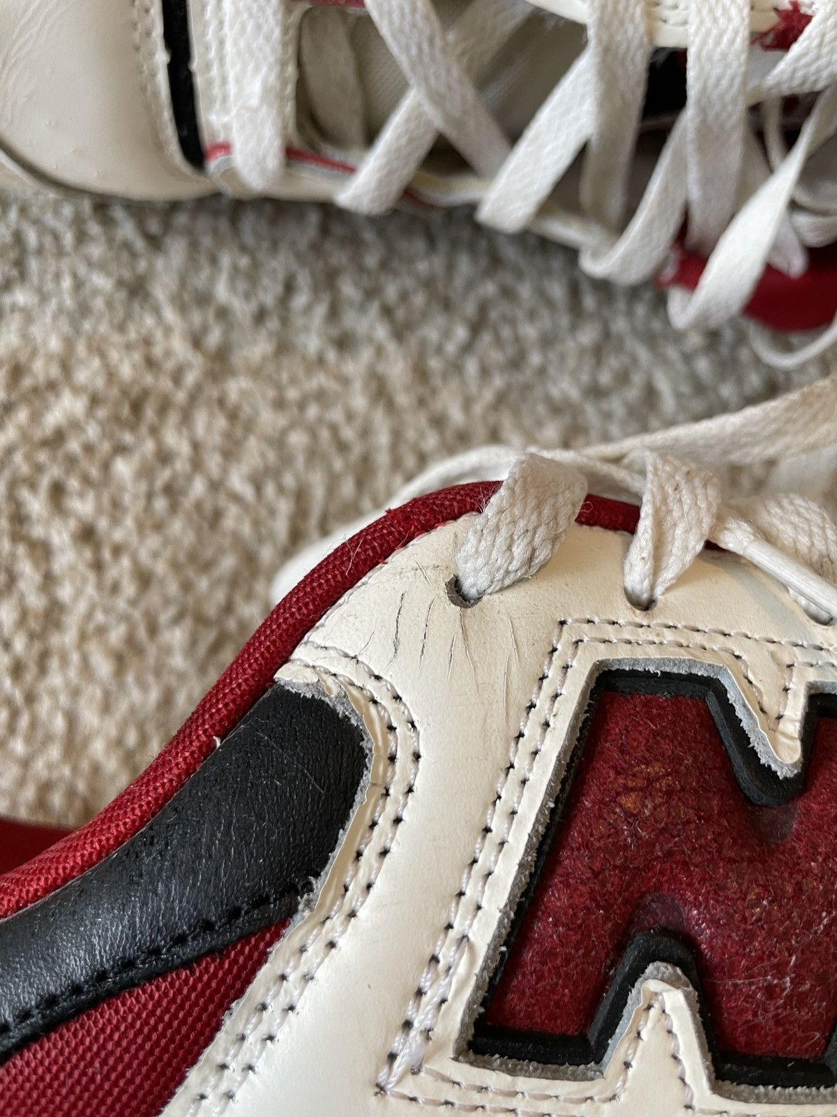 Aime Leon Dore × New Balance ALD New Balance 550 Red/White Size US 11 / EU 44 - 7 Thumbnail