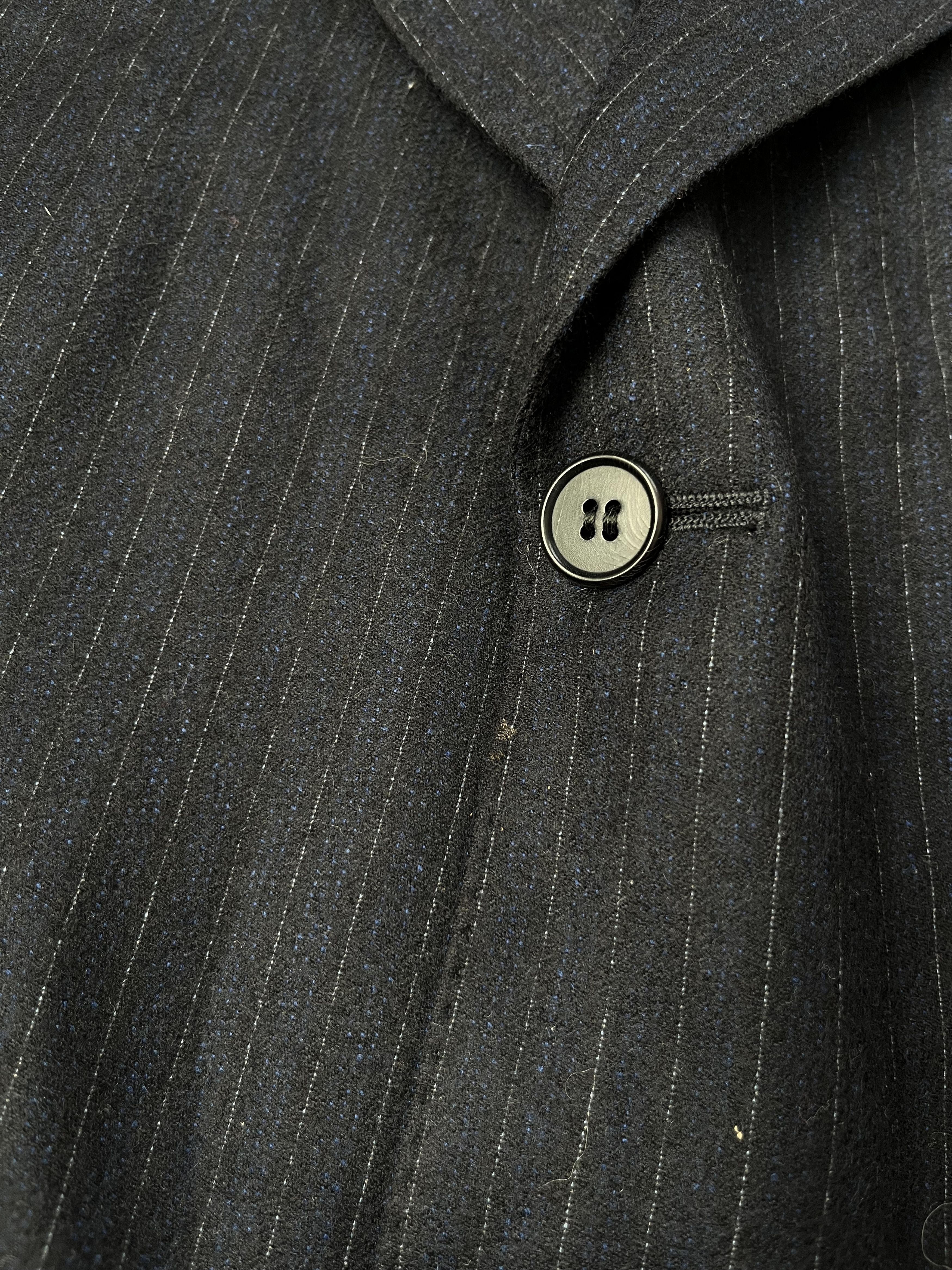 Burberry Vintage Burberry's Wool Cashmere Suit Pinstripe Size 42R Size 42R - 3 Thumbnail