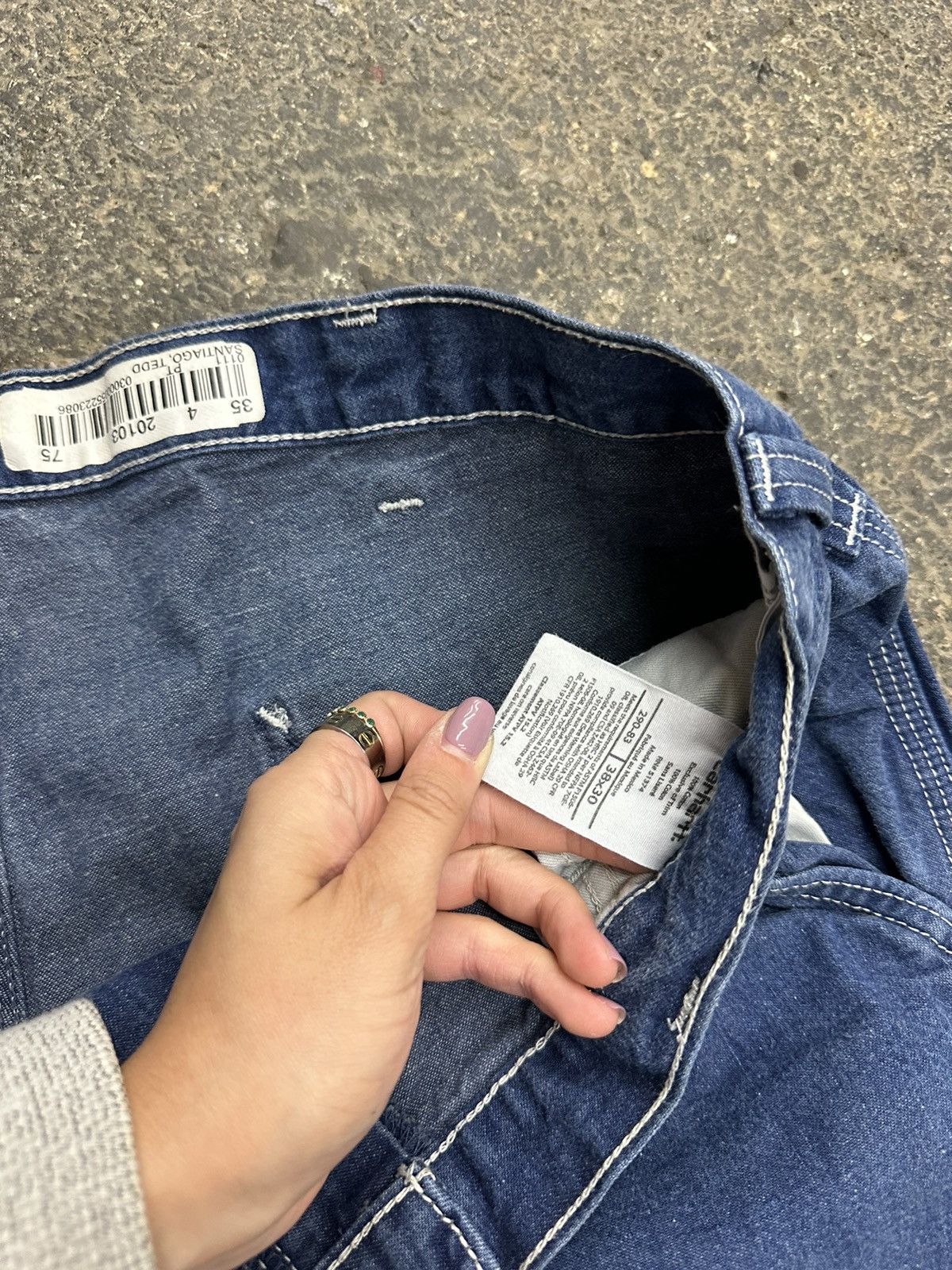 Carhartt × Vintage Carhartt fr cargo jeans Size US 38 / EU 54 - 10 Thumbnail