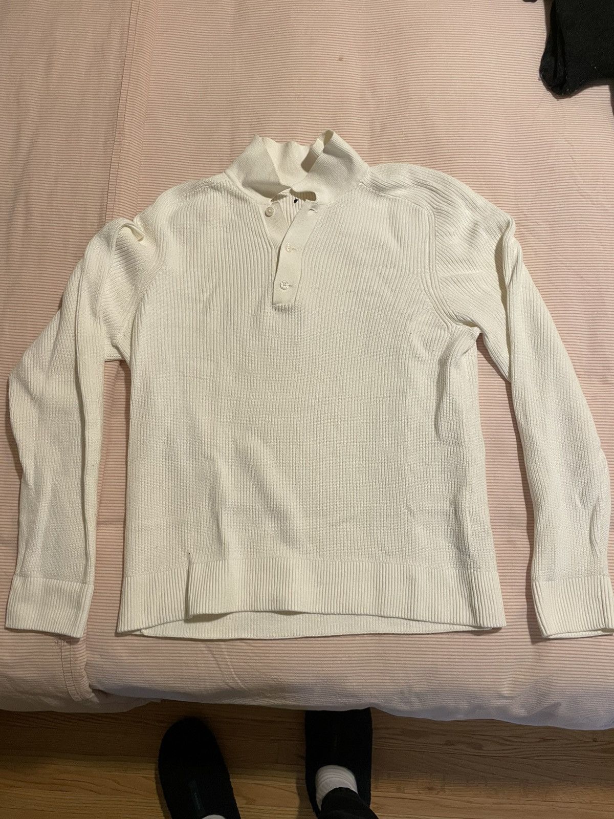 Abercrombie & Fitch Abercrombie Collared Knit Sweater Size US M / EU 48-50 / 2 - 1 Thumbnail